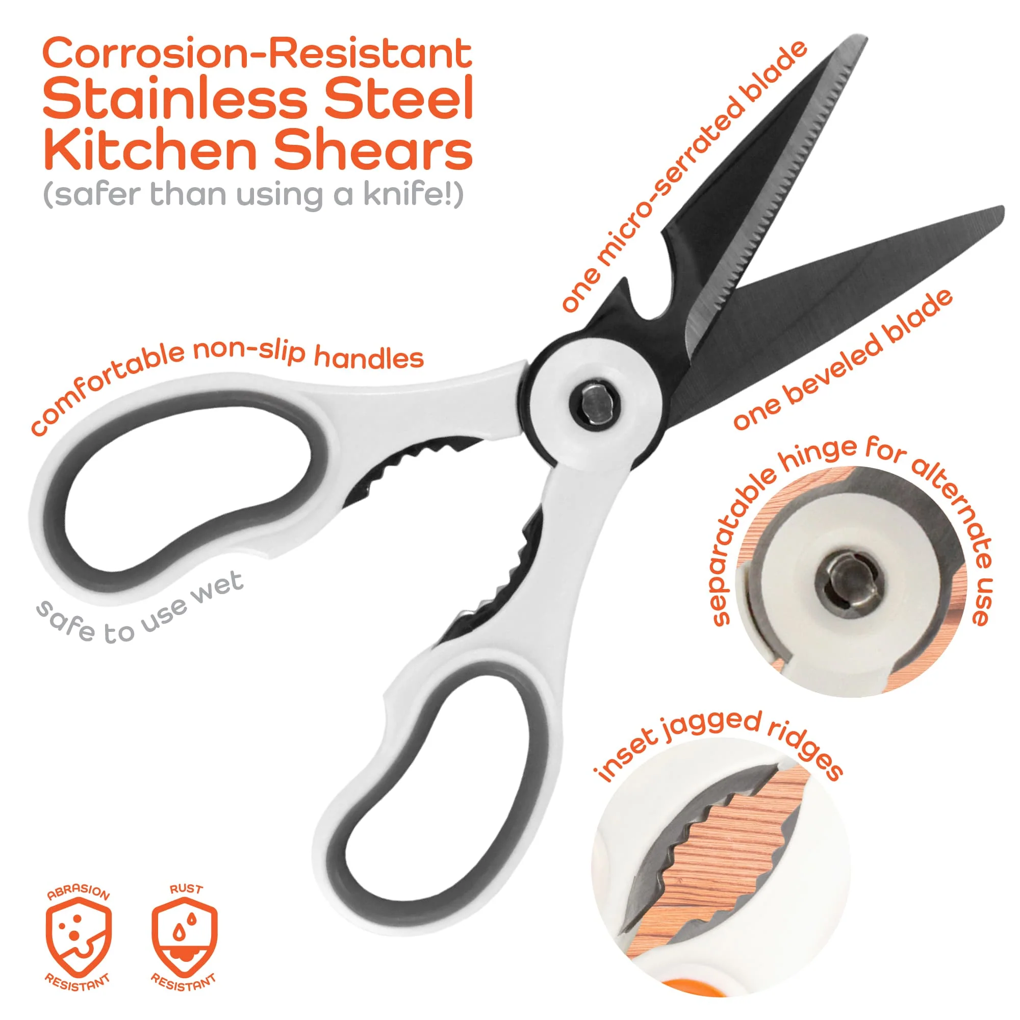 4-in-1 Kitchen Shears - Image 5