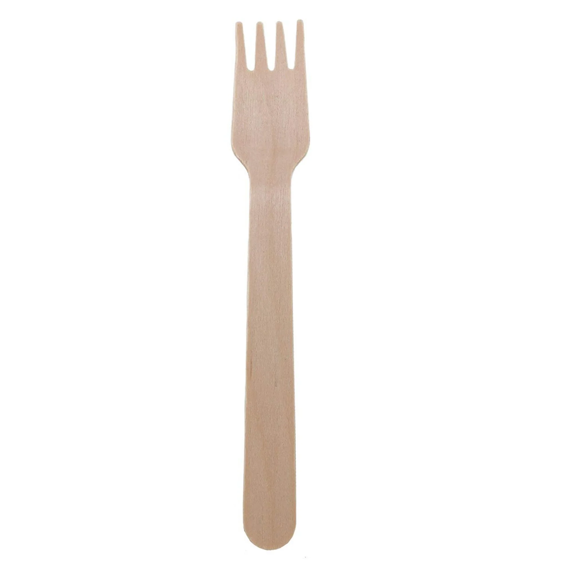 5.5" Disposable Pine Flatware - Image 2
