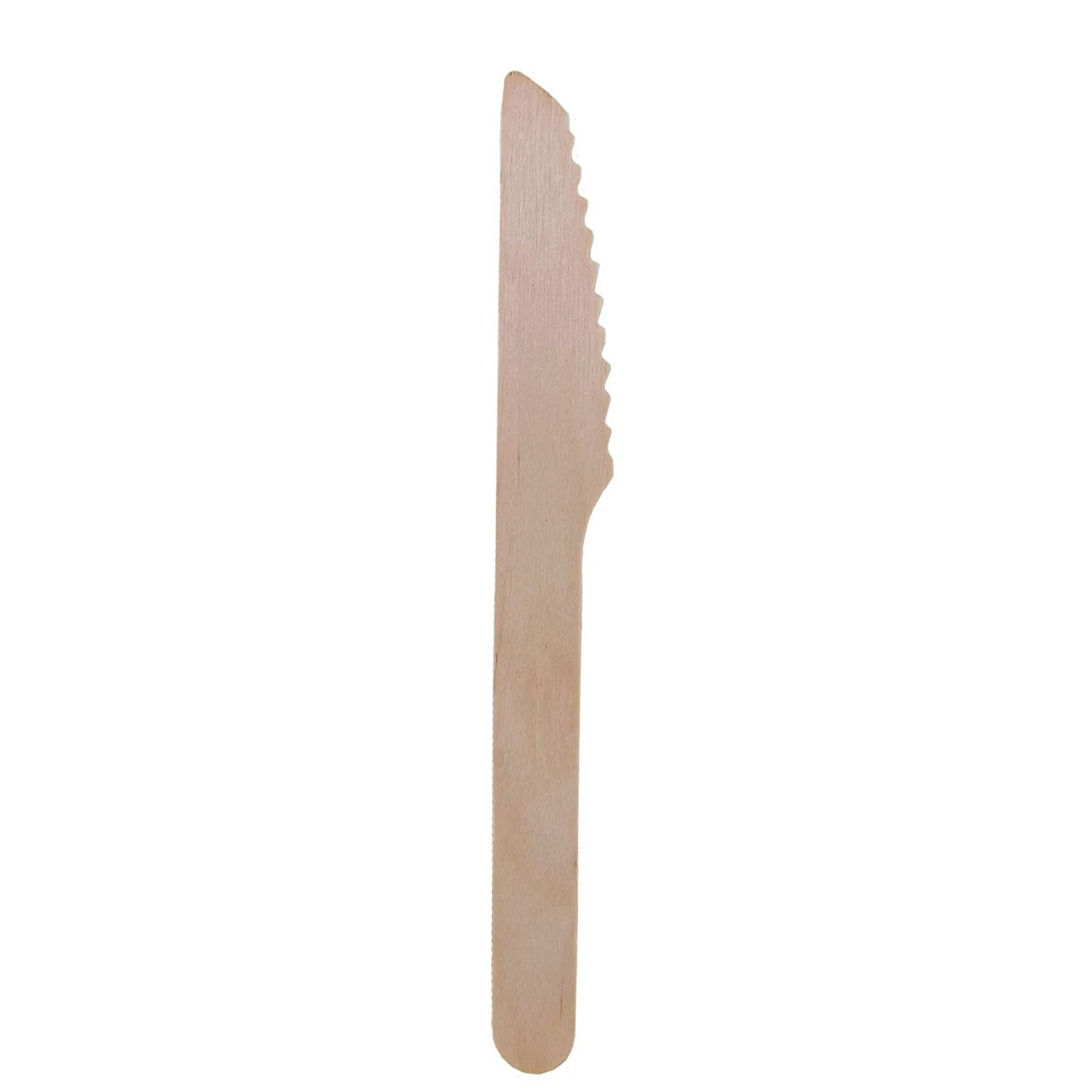 5.5" Disposable Pine Flatware - Image 3