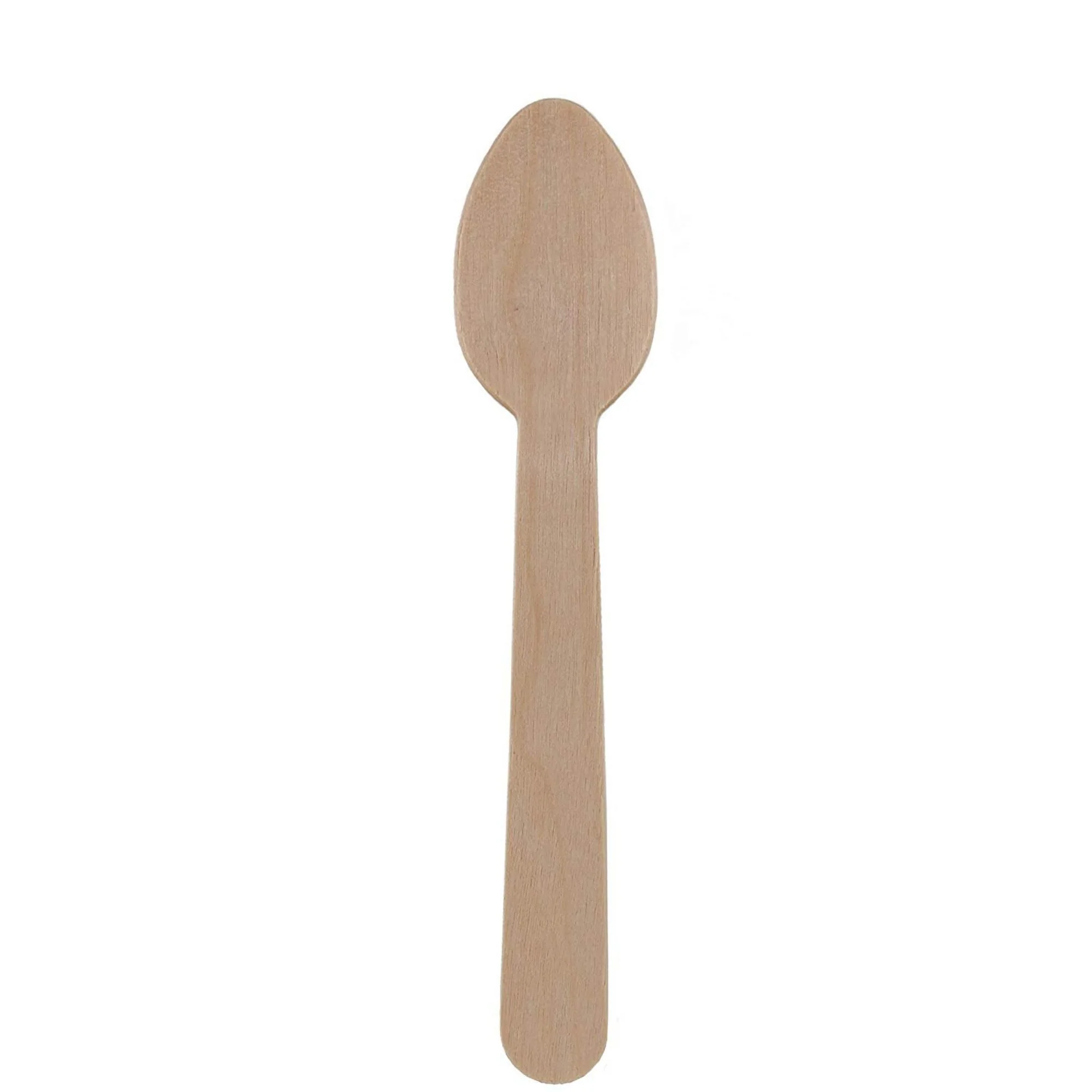 5.5" Disposable Pine Flatware - Image 4