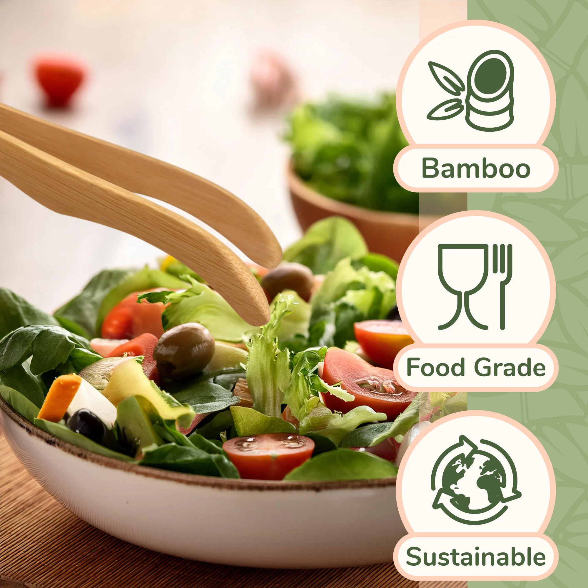 Reusable Curved Arm Tongs - Image 5