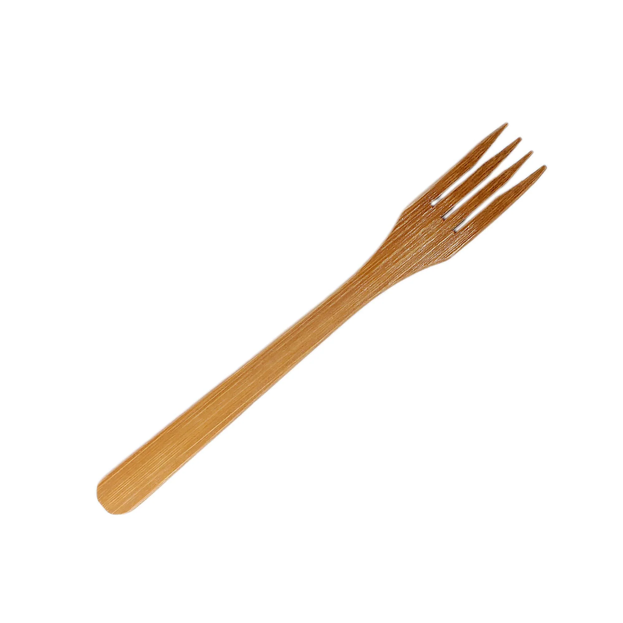 8" Reusable Bamboo Dinner Utensils - Image 11