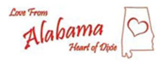 Bamboo Back Scratcher Shoe Horn Bongers With Love Series of States, Alabama