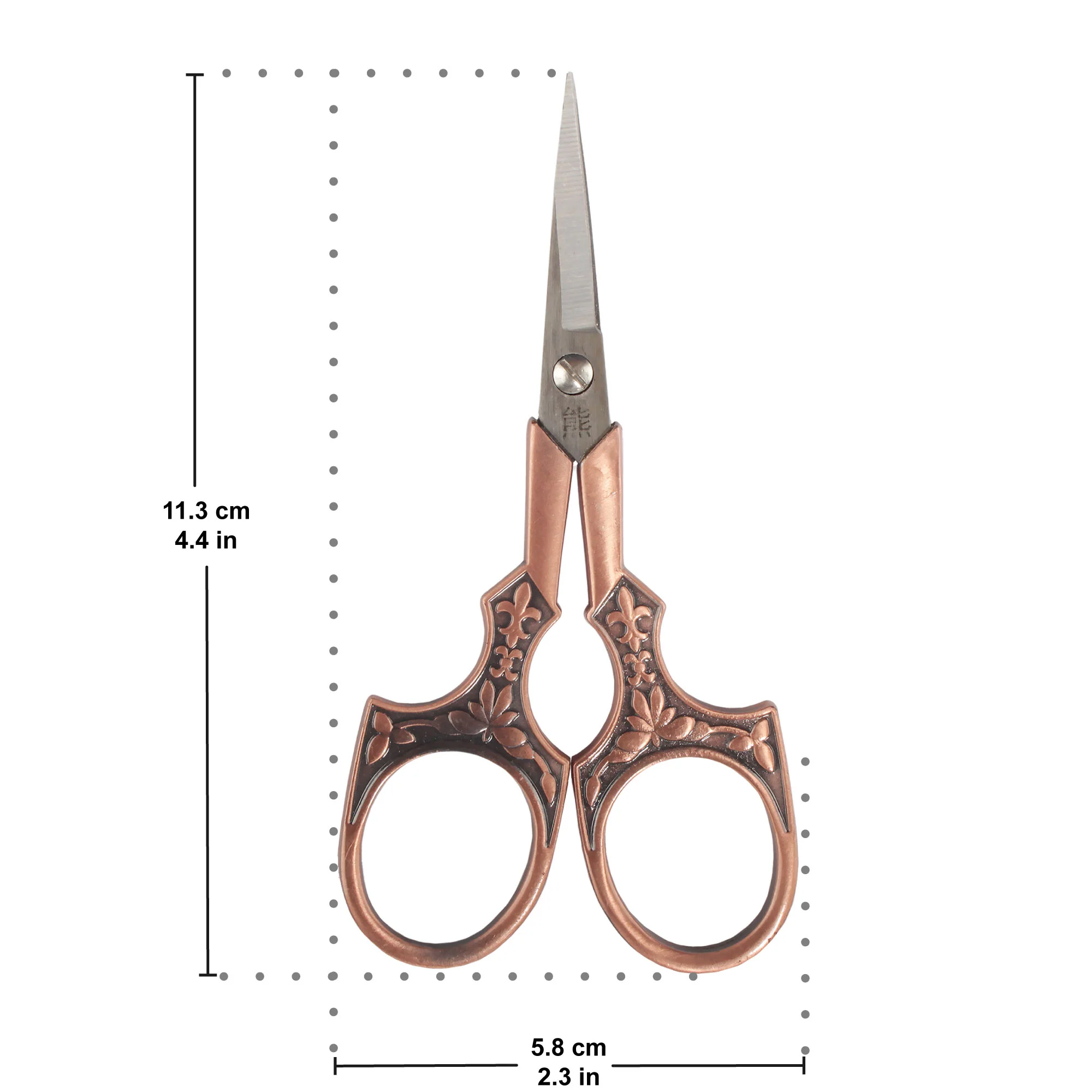 Fleur-de-Lis Craft Scissors - Image 3