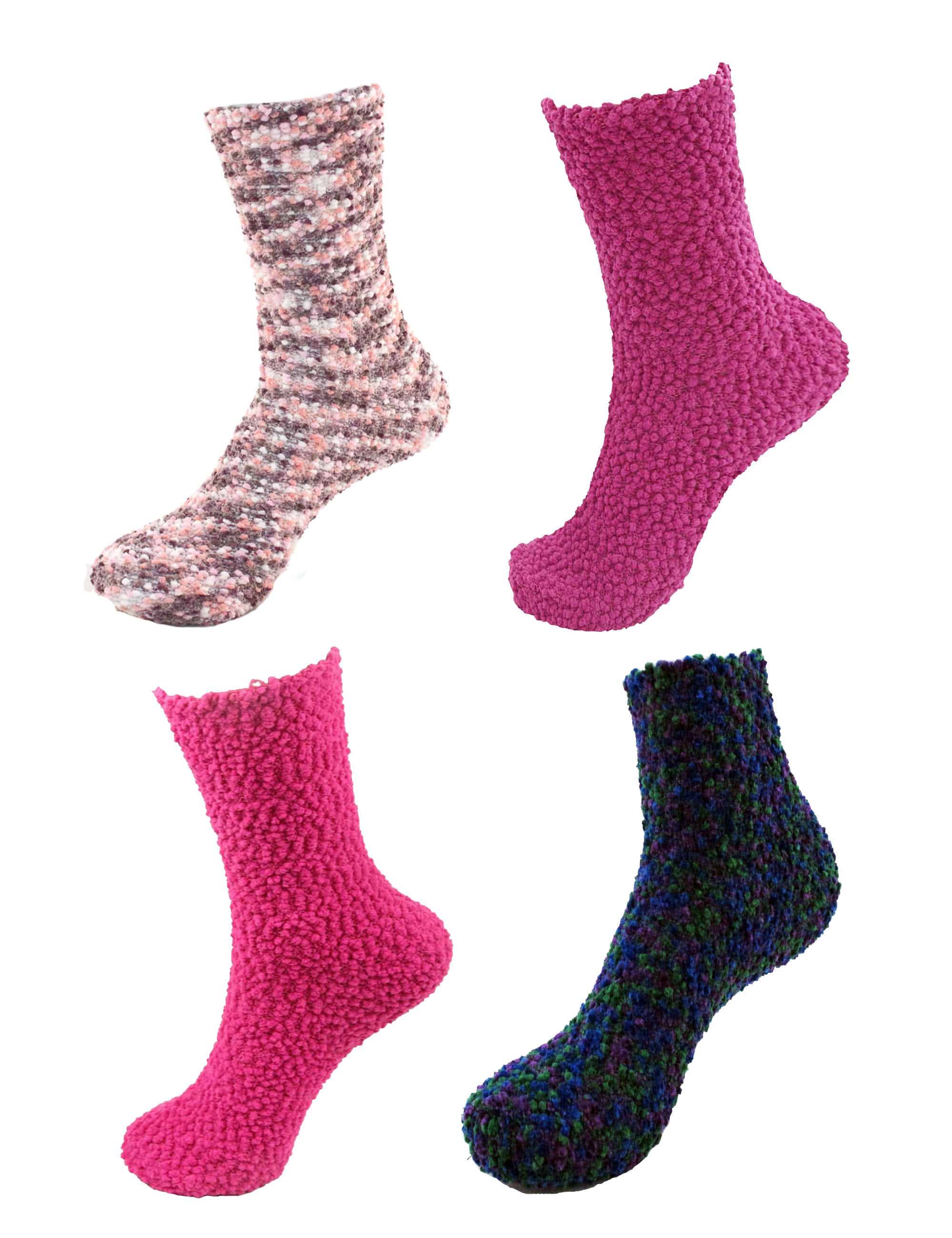 Assorted Fuzzy Knobby Socks - Image 15