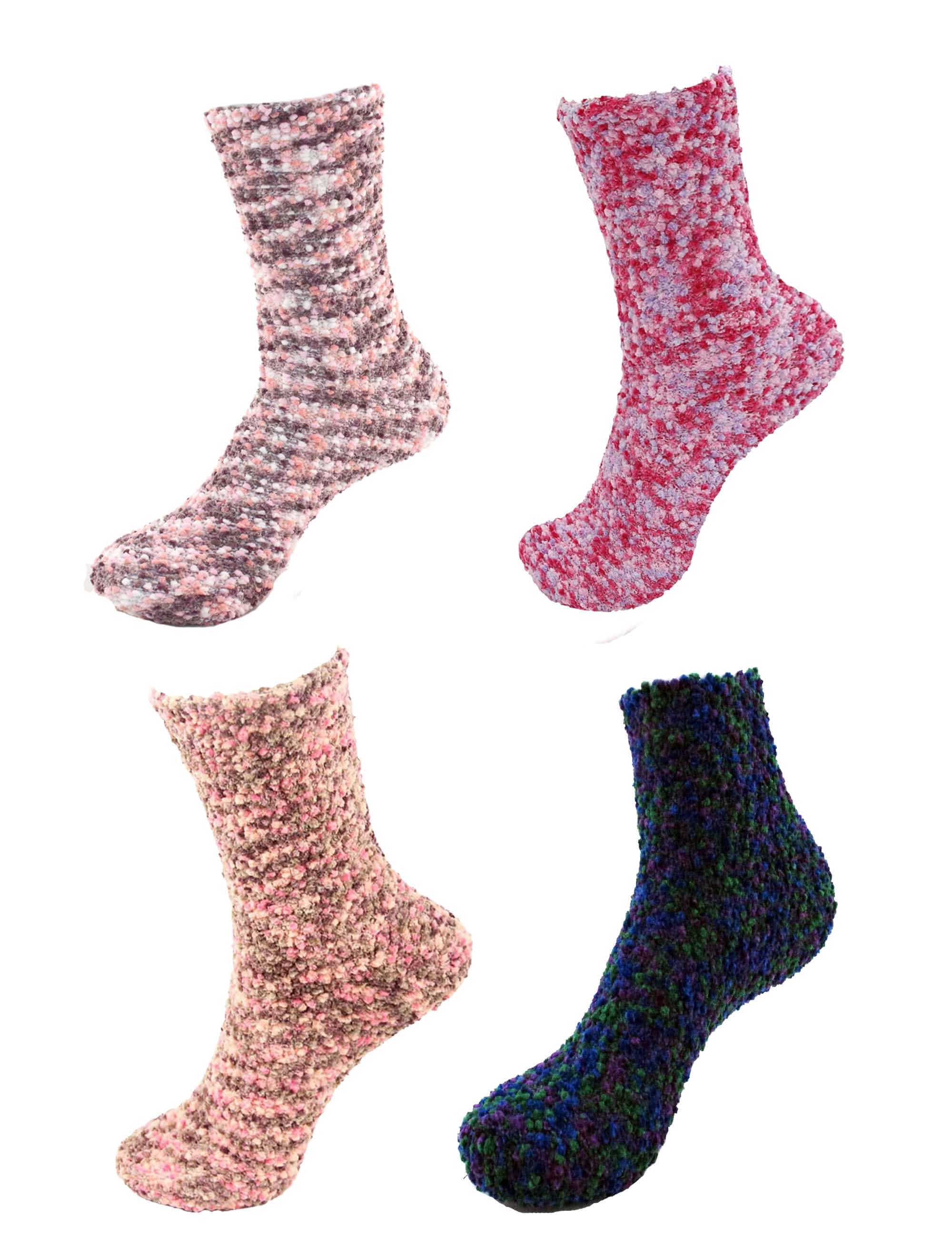 Assorted Fuzzy Knobby Socks - Image 18
