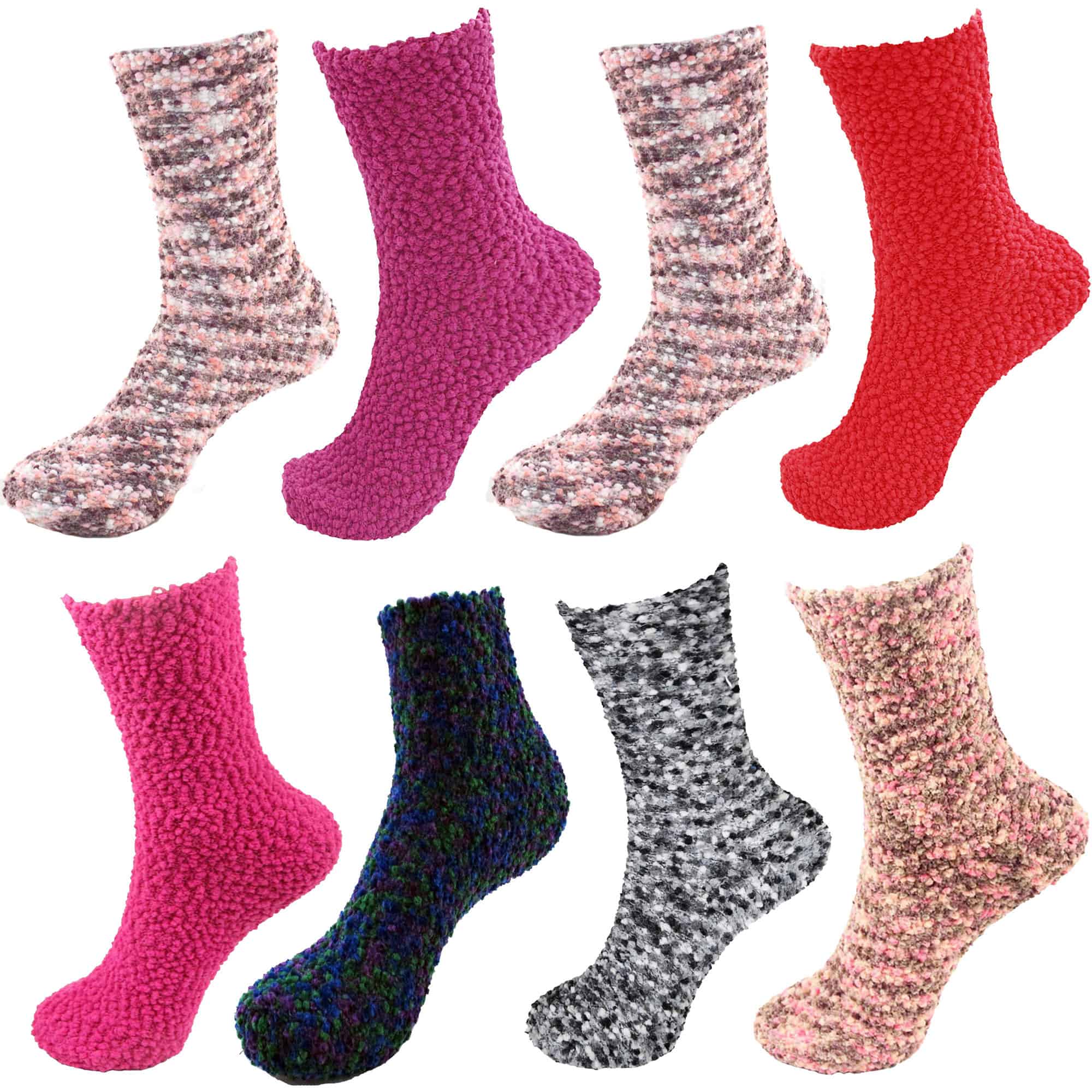 Assorted Fuzzy Knobby Socks - Image 5