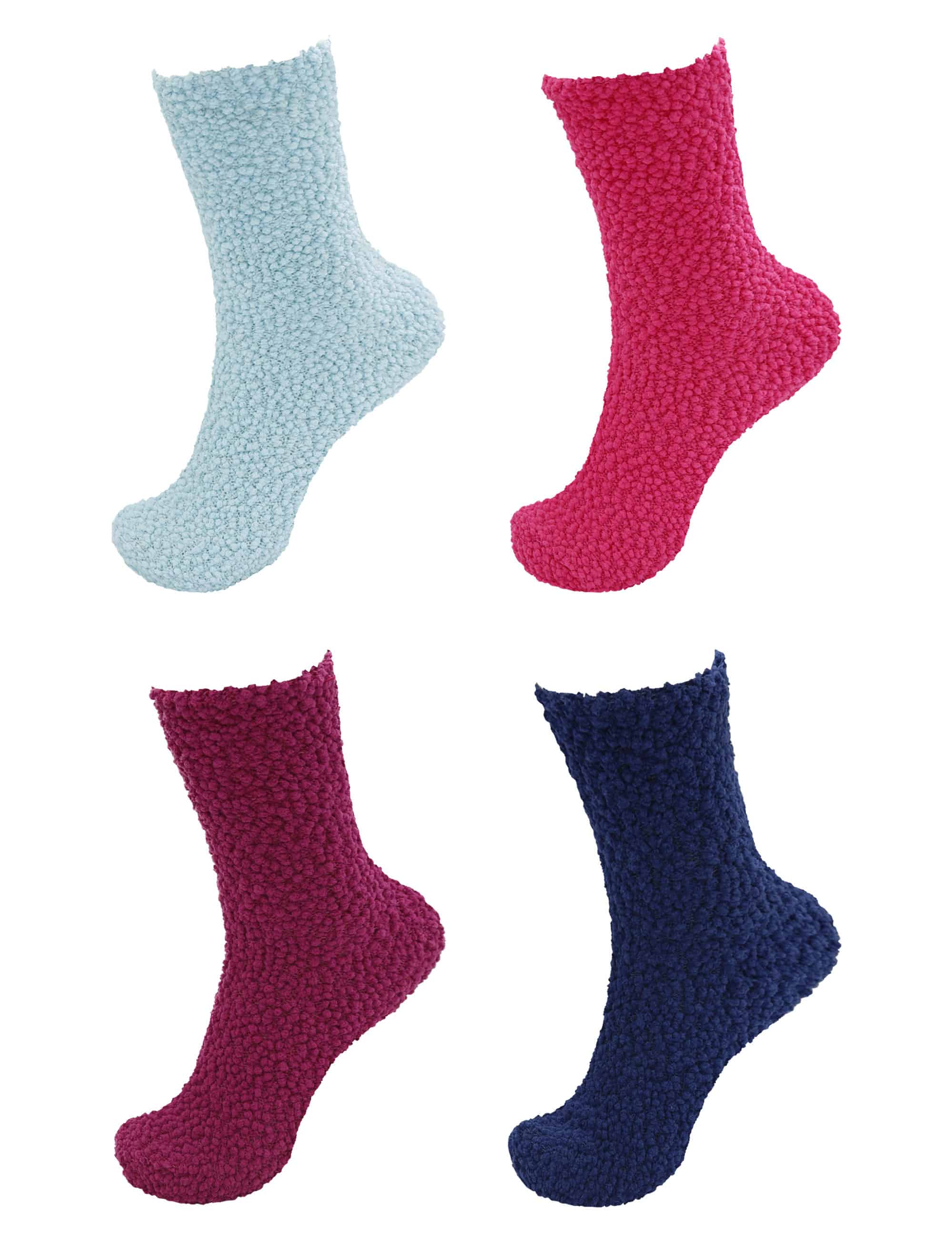 Assorted Fuzzy Knobby Socks - Image 50