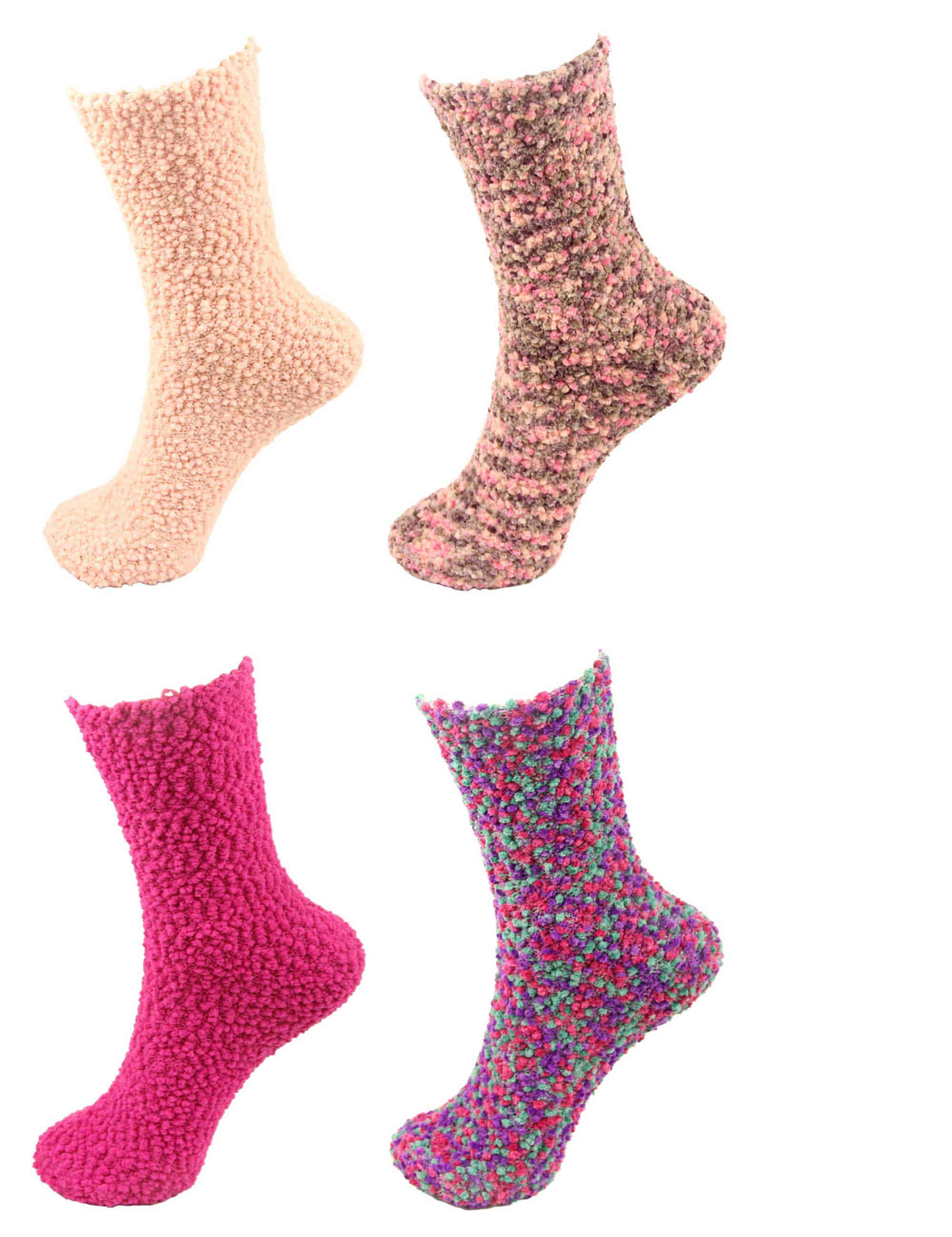 Assorted Fuzzy Knobby Socks - Image 54