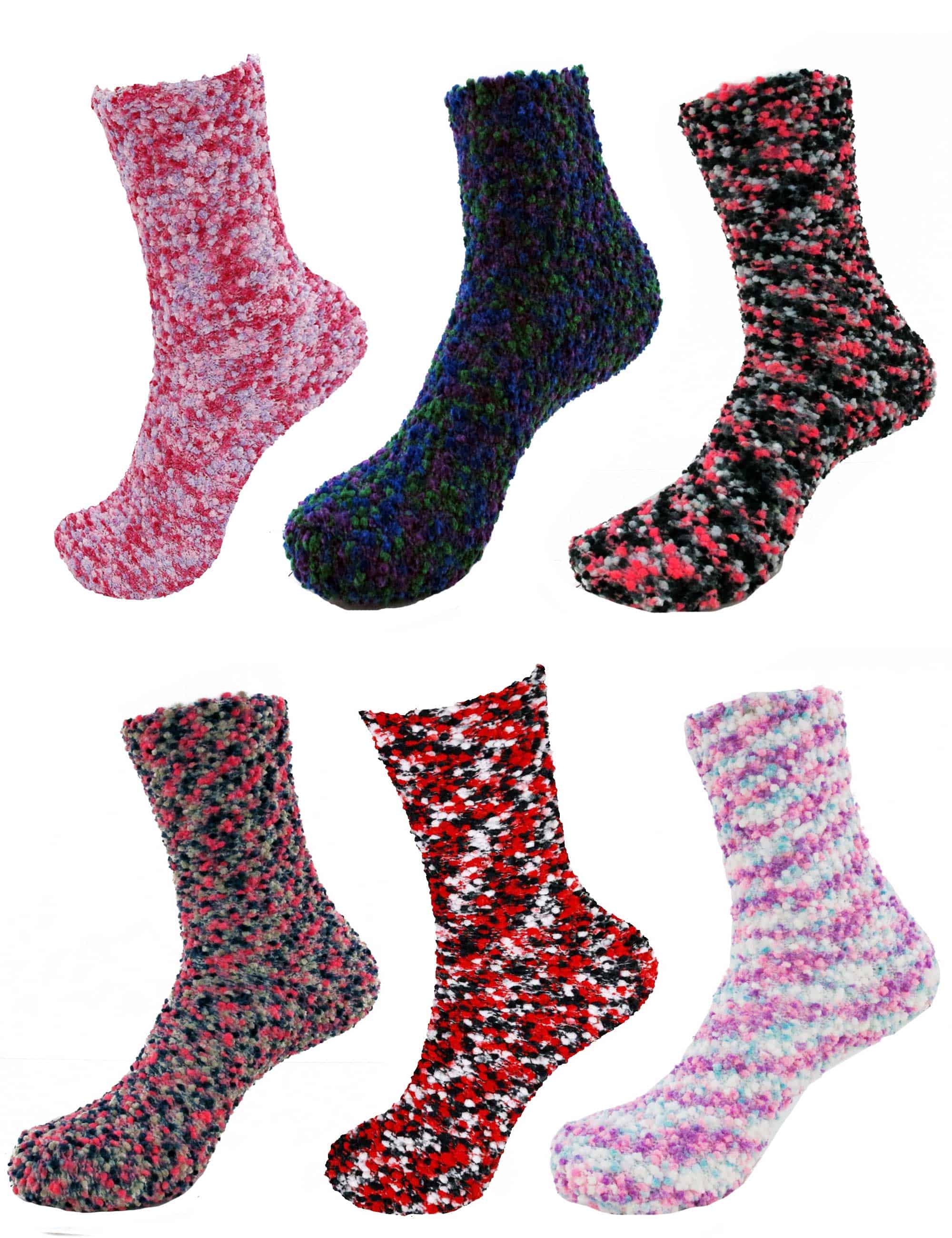 Assorted Fuzzy Knobby Socks - Image 73