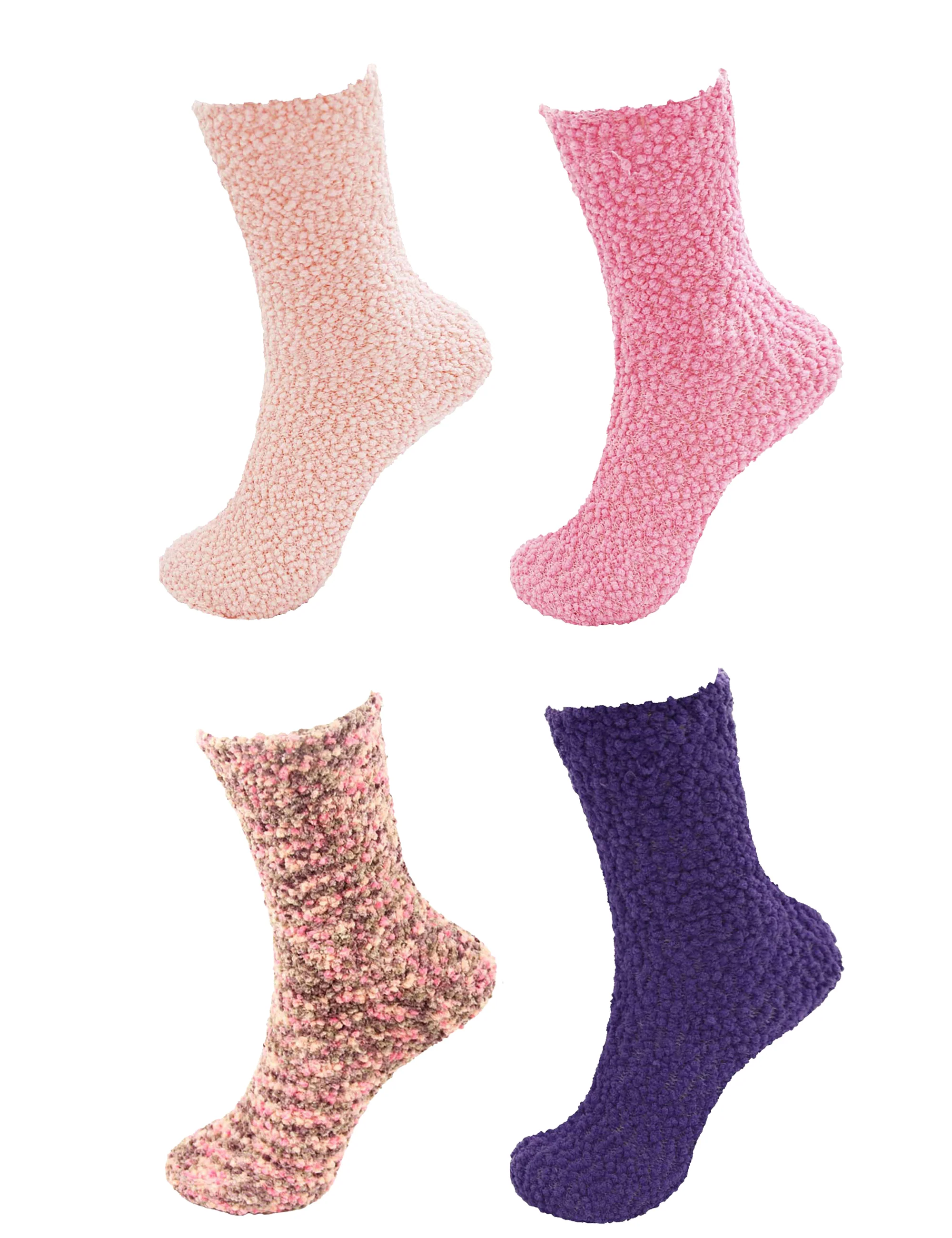 Assorted Fuzzy Knobby Socks - Image 74