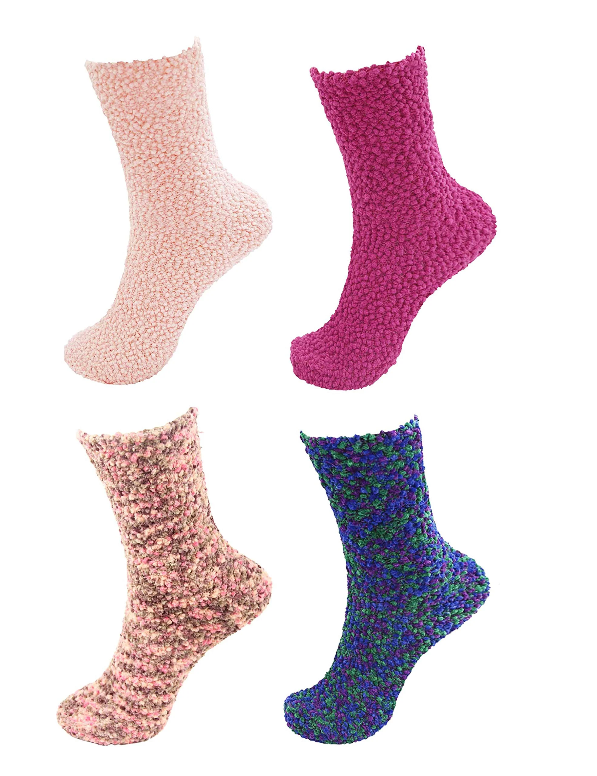 Assorted Fuzzy Knobby Socks - Image 76