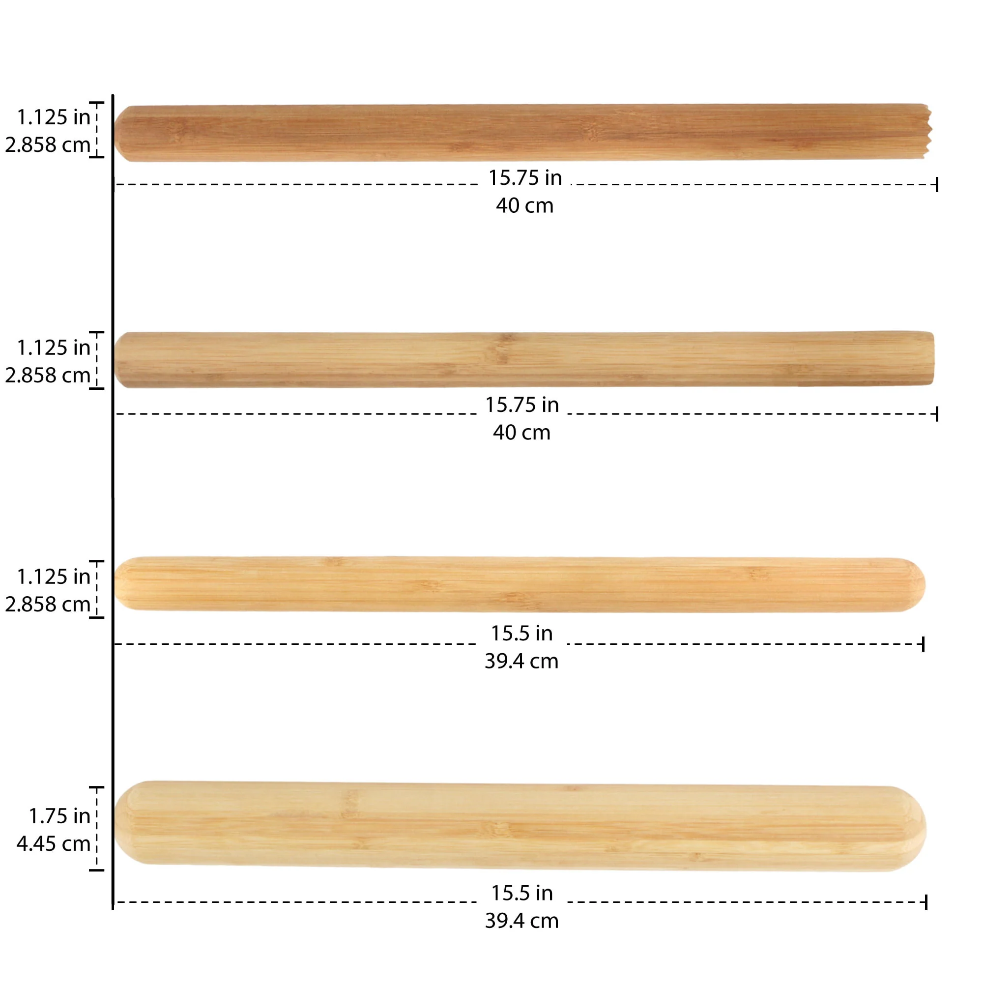 Bamboo Rolling Pins Sets - Image 6