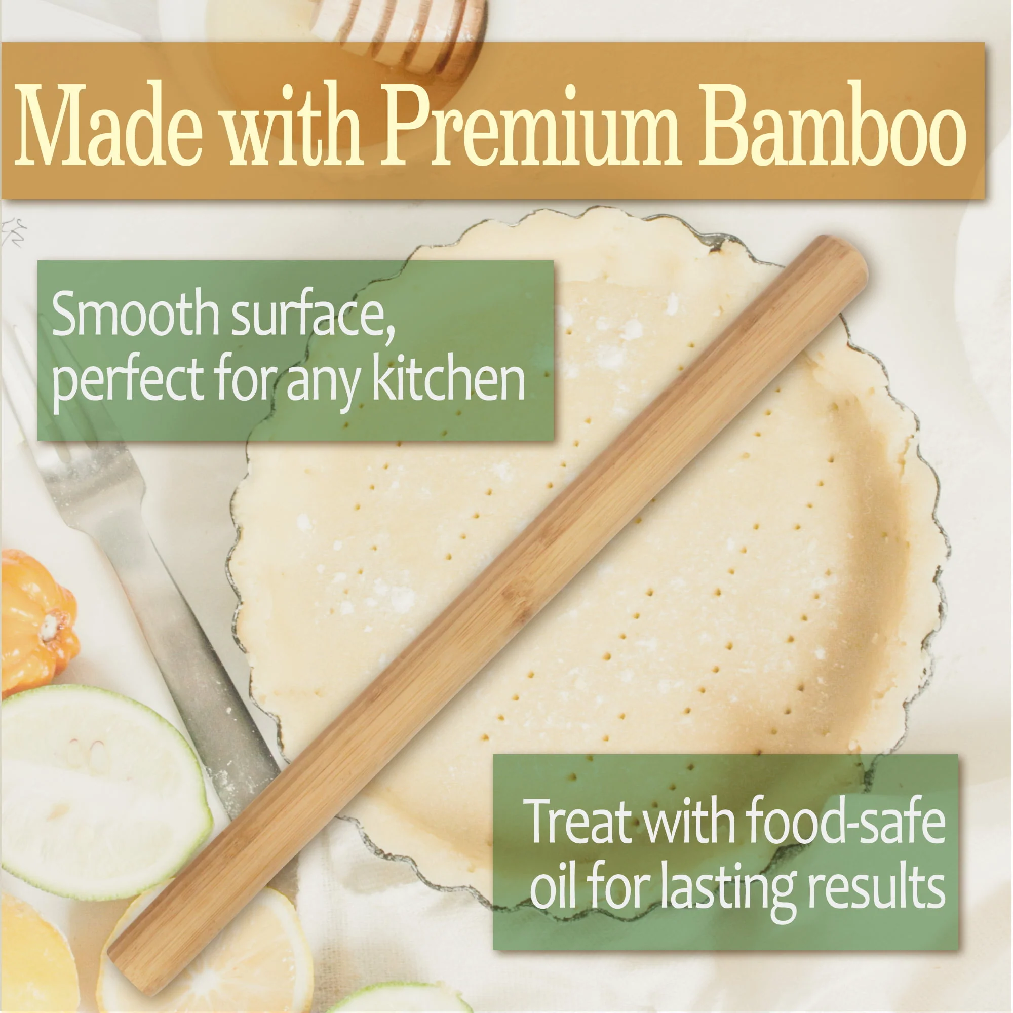 Bamboo Rolling Pins Sets - Image 7