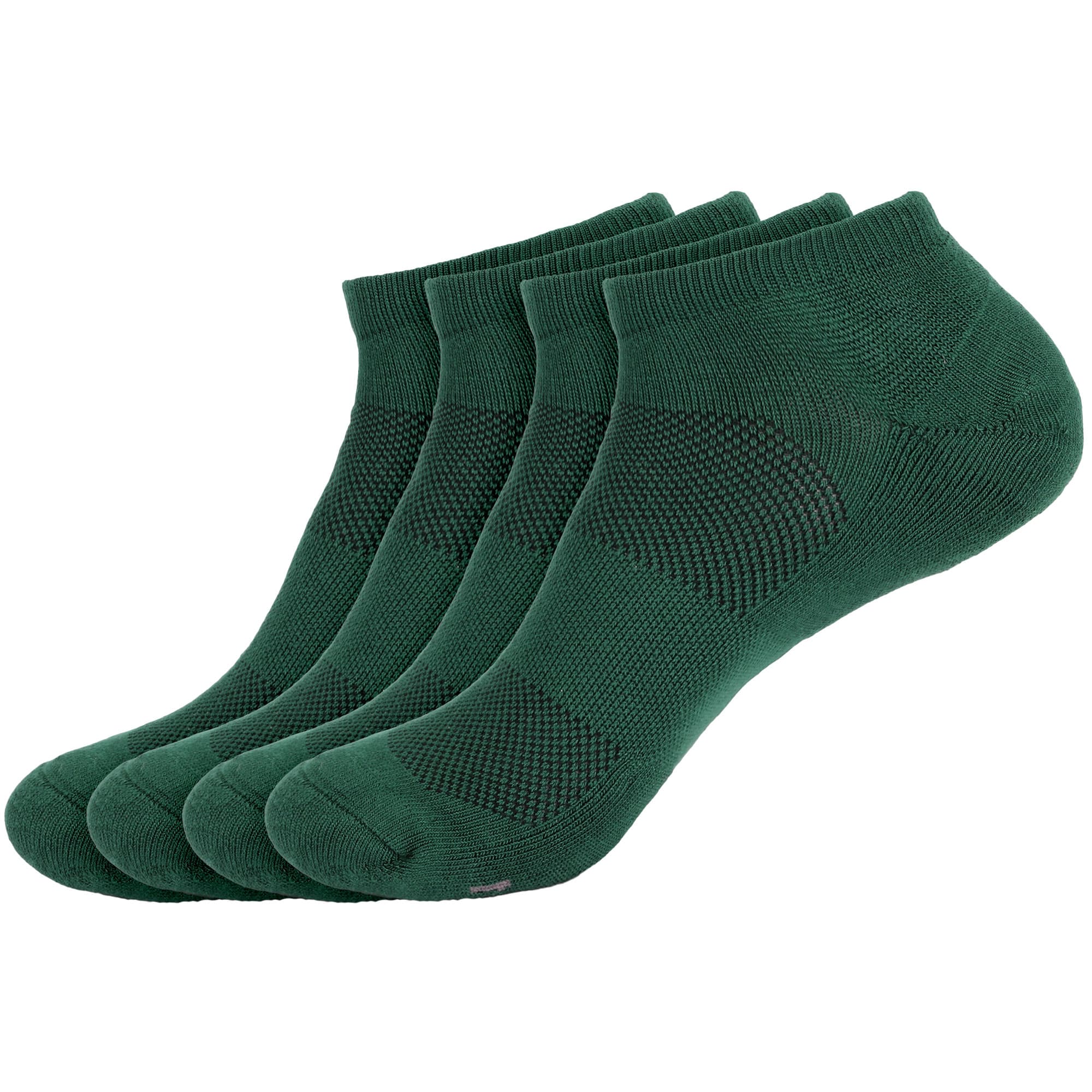 Unisex Bamboo Sports Ankle Socks: 4 Pairs - Image 11