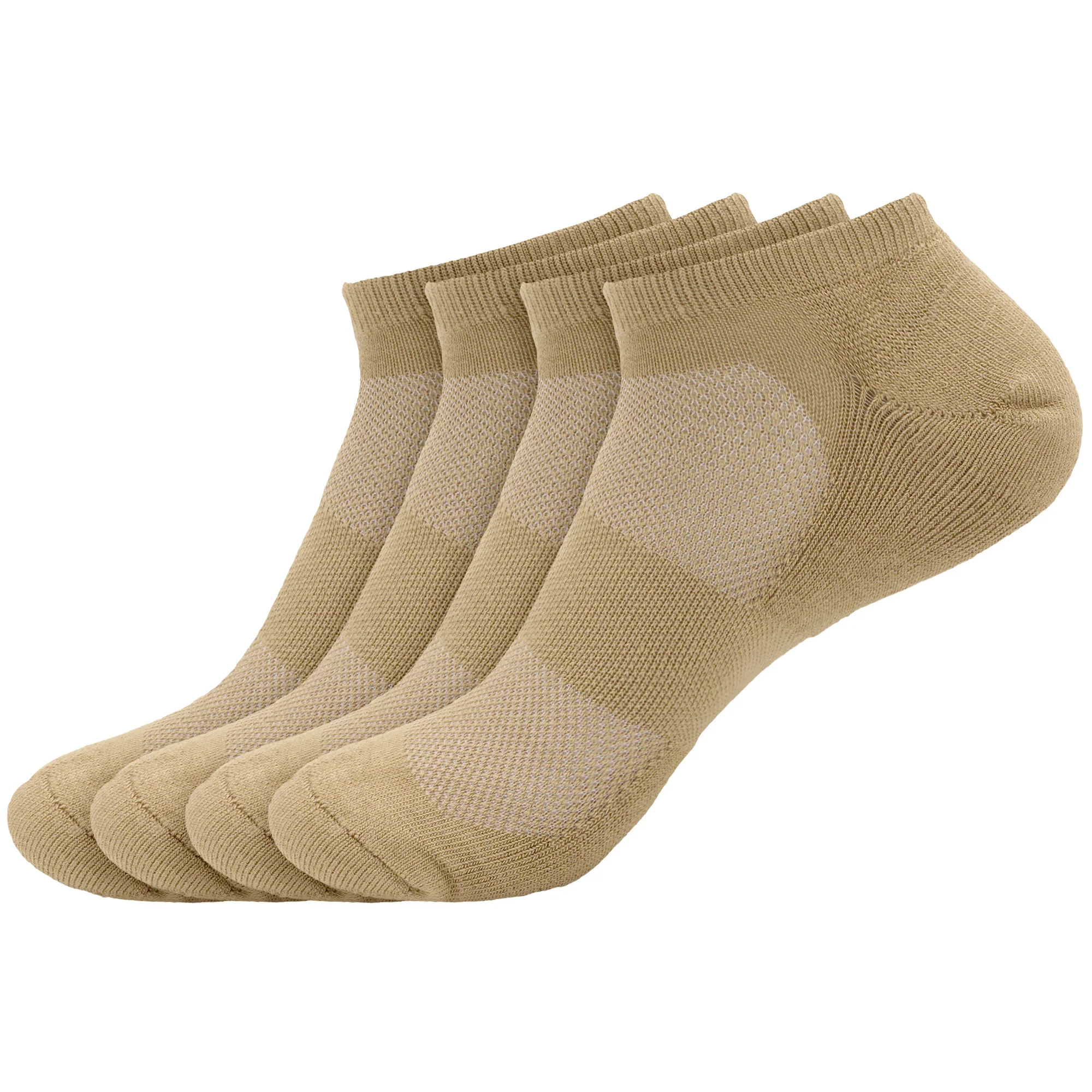 Unisex Bamboo Sports Ankle Socks: 4 Pairs - Image 18