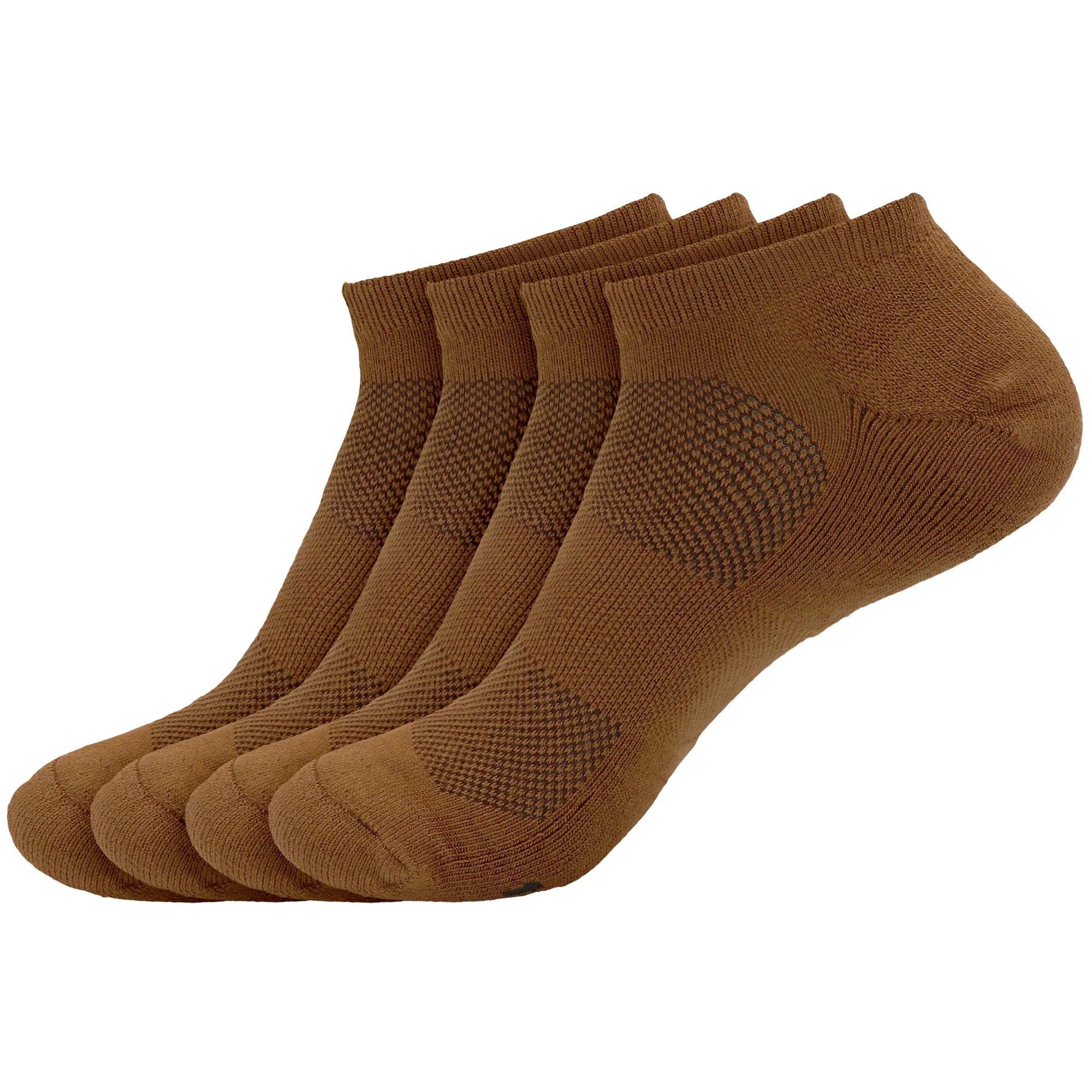 Unisex Bamboo Sports Ankle Socks: 4 Pairs - Image 19