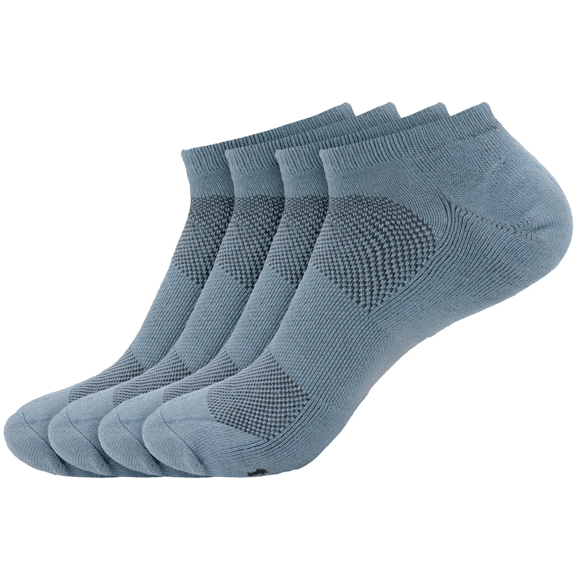Unisex Bamboo Sports Ankle Socks: 4 Pairs - Image 22