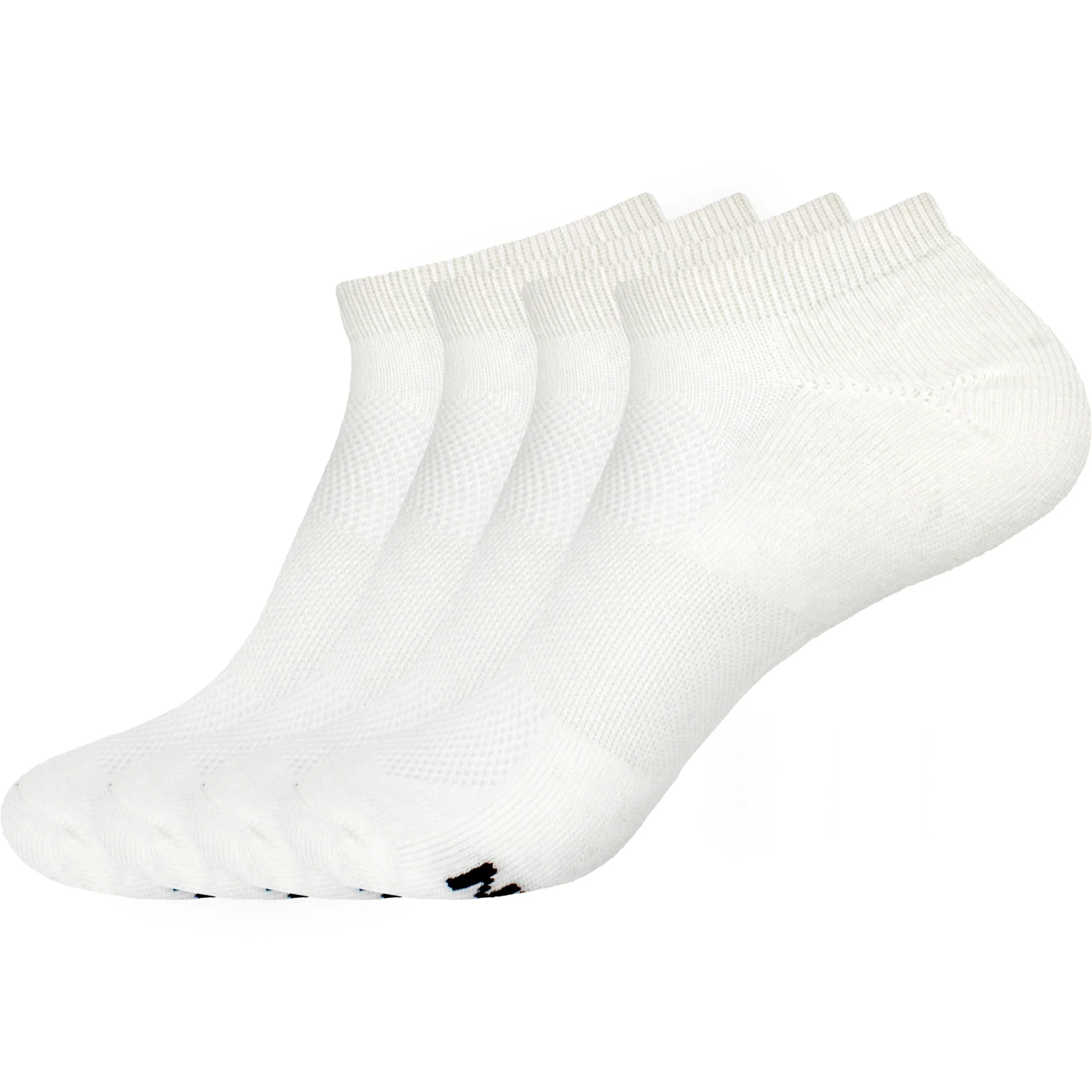 Unisex Bamboo Sports Ankle Socks: 4 Pairs - Image 25