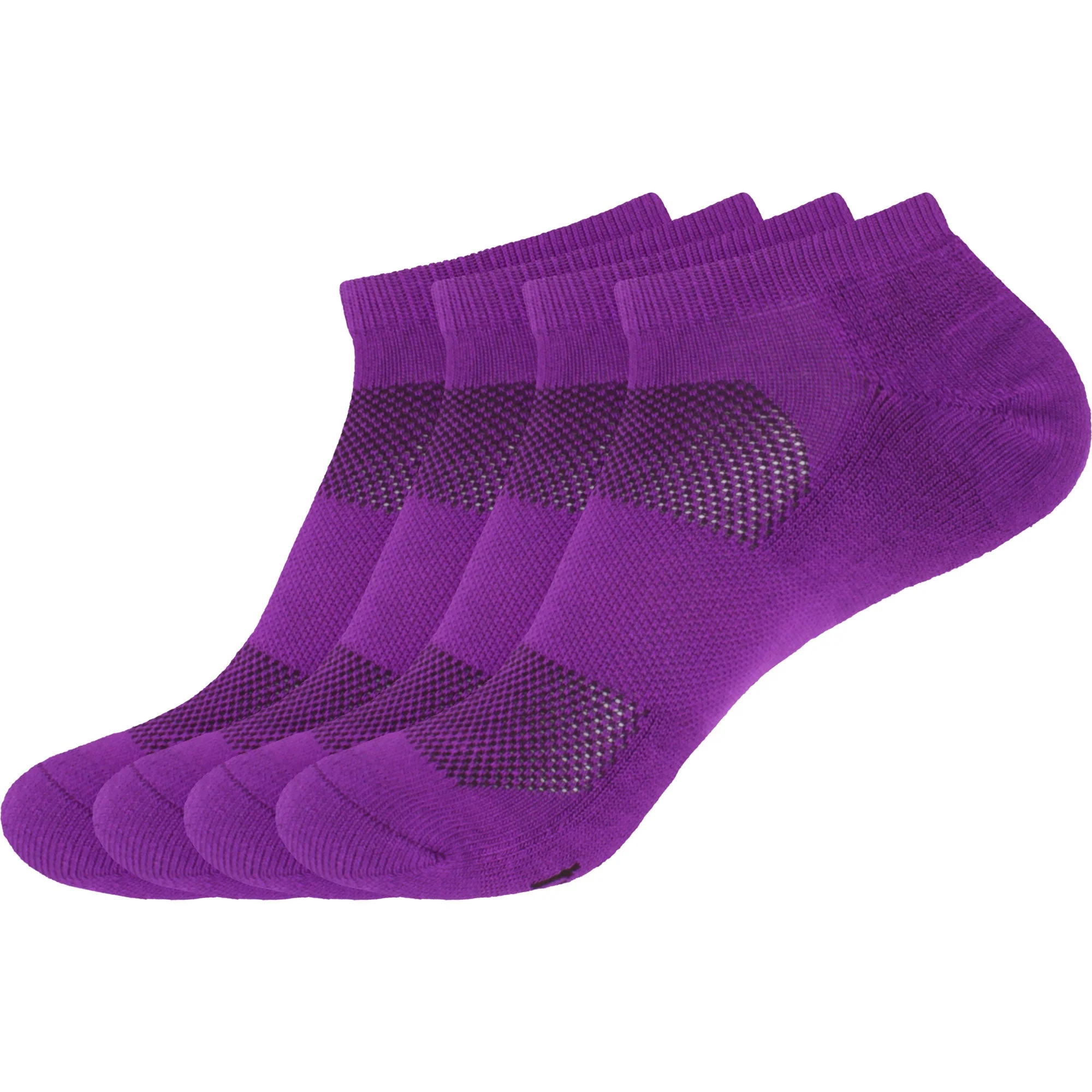 Unisex Bamboo Sports Ankle Socks: 4 Pairs - Image 27