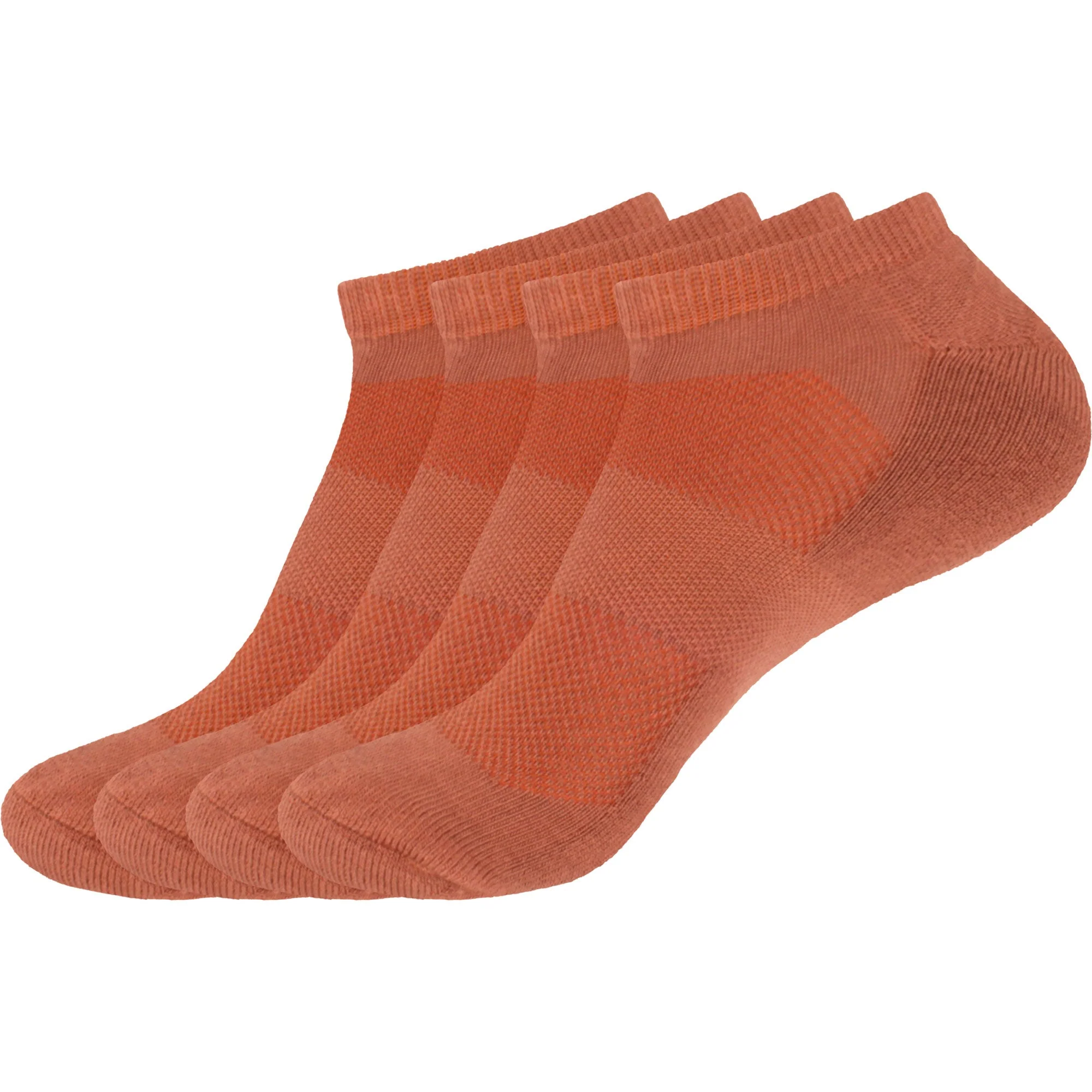 Unisex Bamboo Sports Ankle Socks: 4 Pairs - Image 28