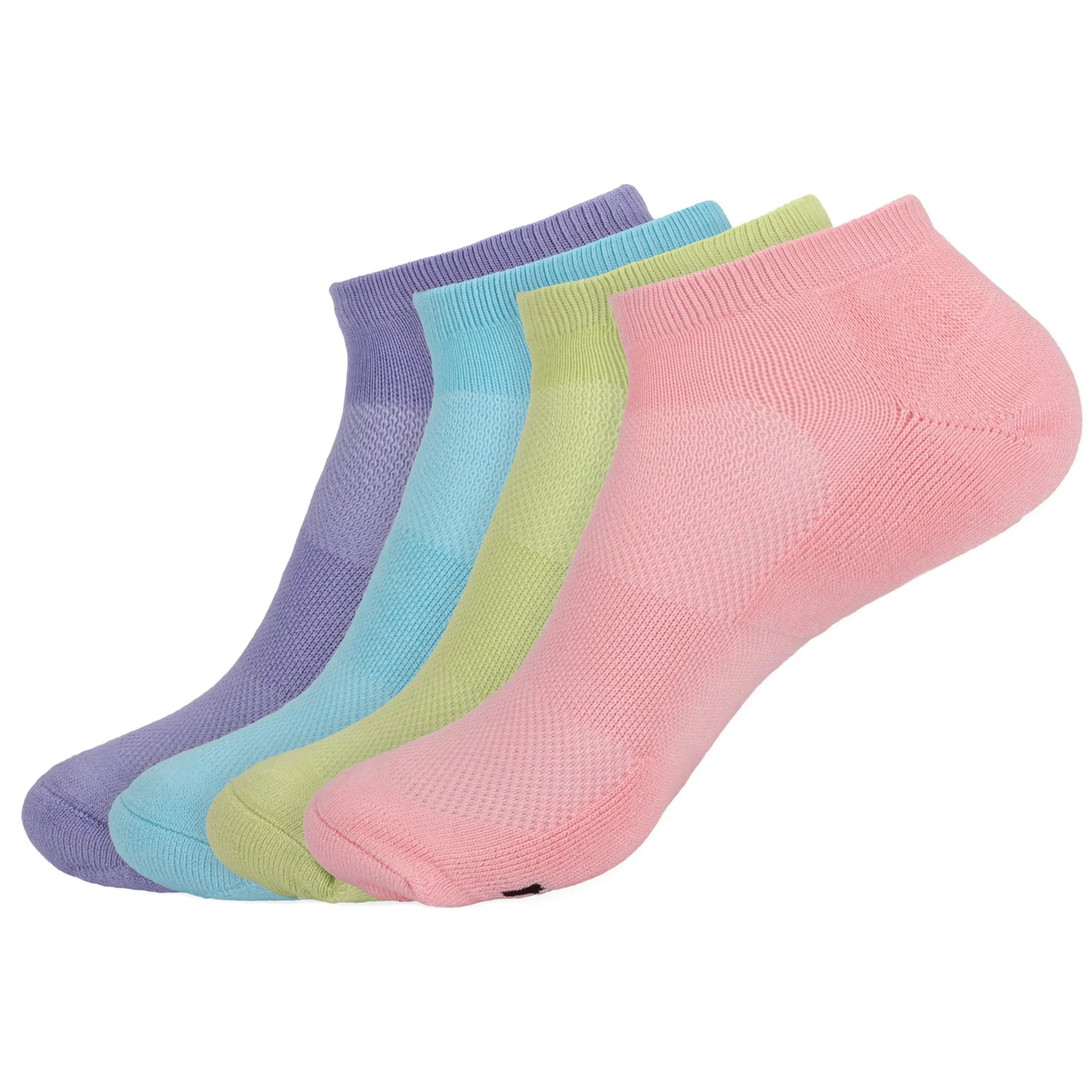 Unisex Bamboo Sports Ankle Socks: 4 Pairs - Image 38
