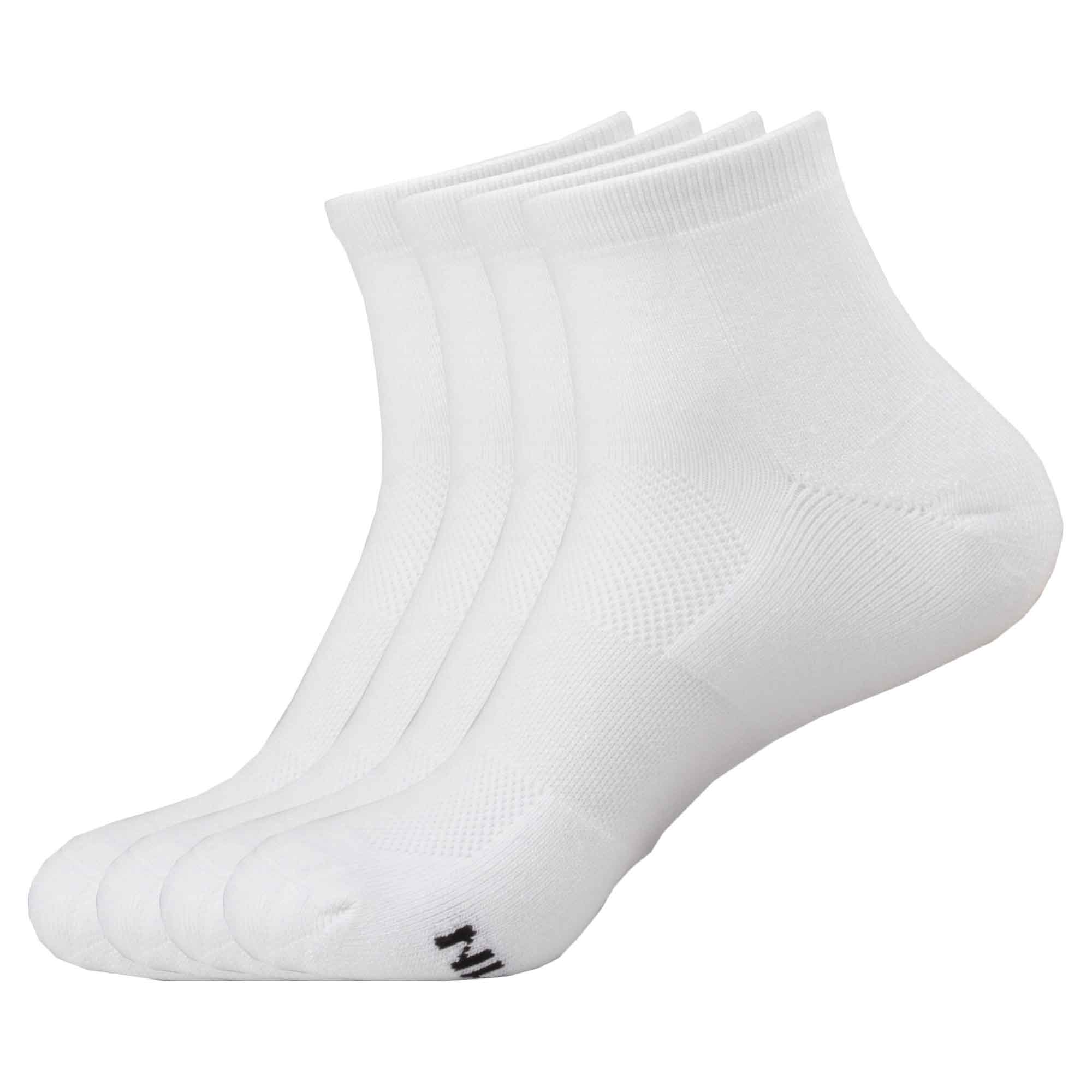 Unisex Quarter Bamboo Athletic Socks: 4 Pairs - Image 15