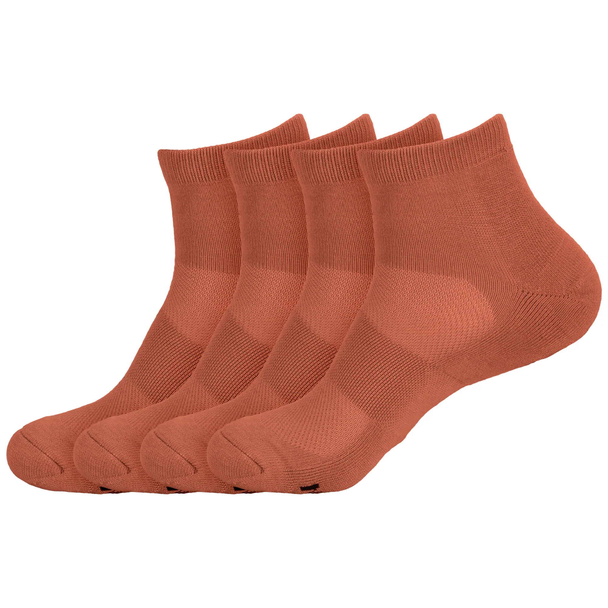 Unisex Quarter Bamboo Athletic Socks: 4 Pairs - Image 18