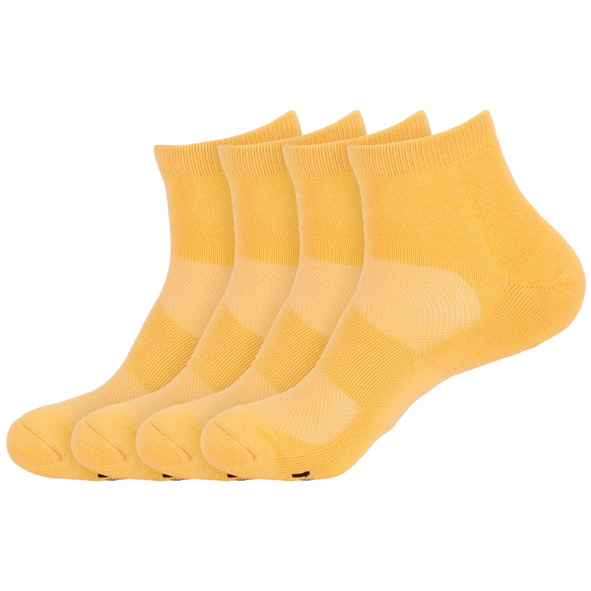 Unisex Quarter Bamboo Athletic Socks: 4 Pairs - Image 23