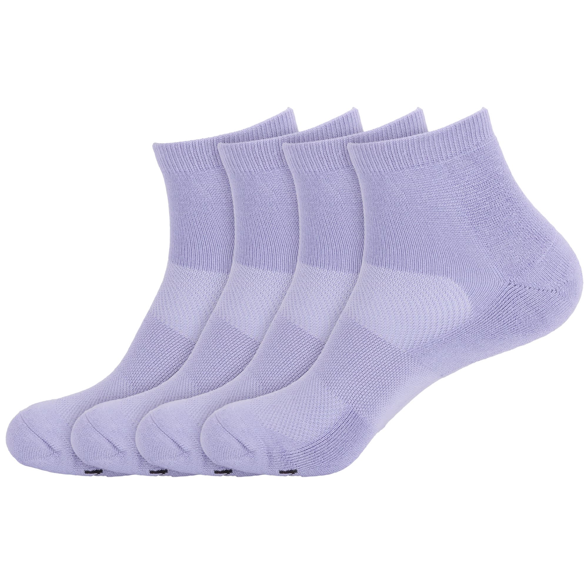 Unisex Quarter Bamboo Athletic Socks: 4 Pairs - Image 29