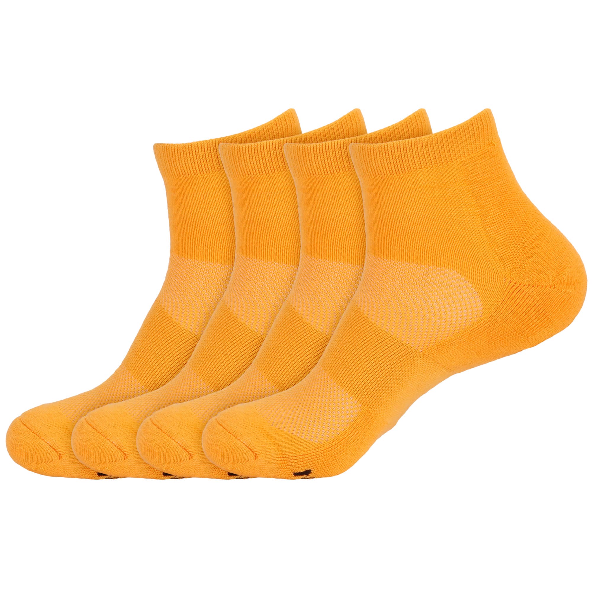 Unisex Quarter Bamboo Athletic Socks: 4 Pairs - Image 33
