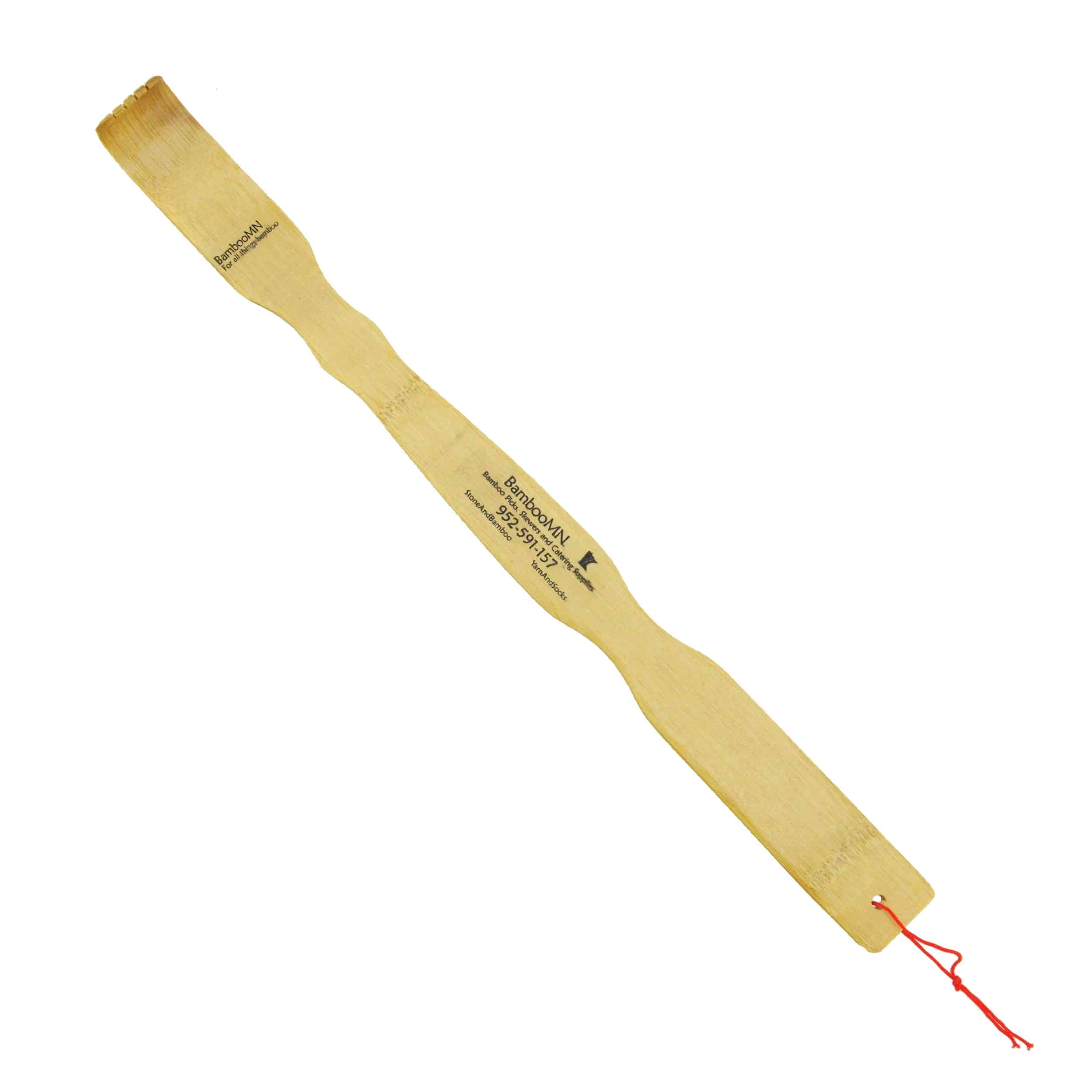Bamboo Backscratchers with Logo - Overruns - Image 2