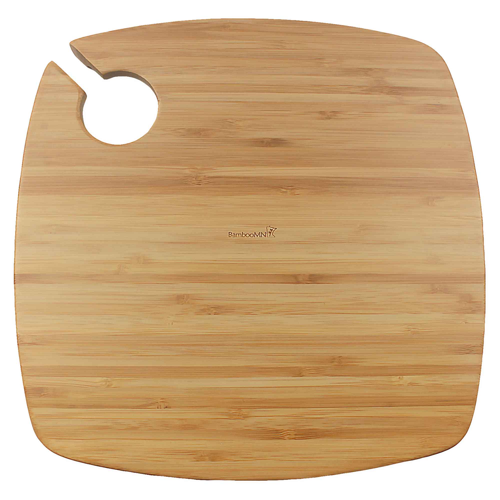 Reusable Bamboo Wine Glass Holder Plates - Image 4
