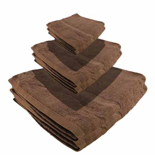 Bath Towel Sets: Bamboo/Cotton, 535 GSM