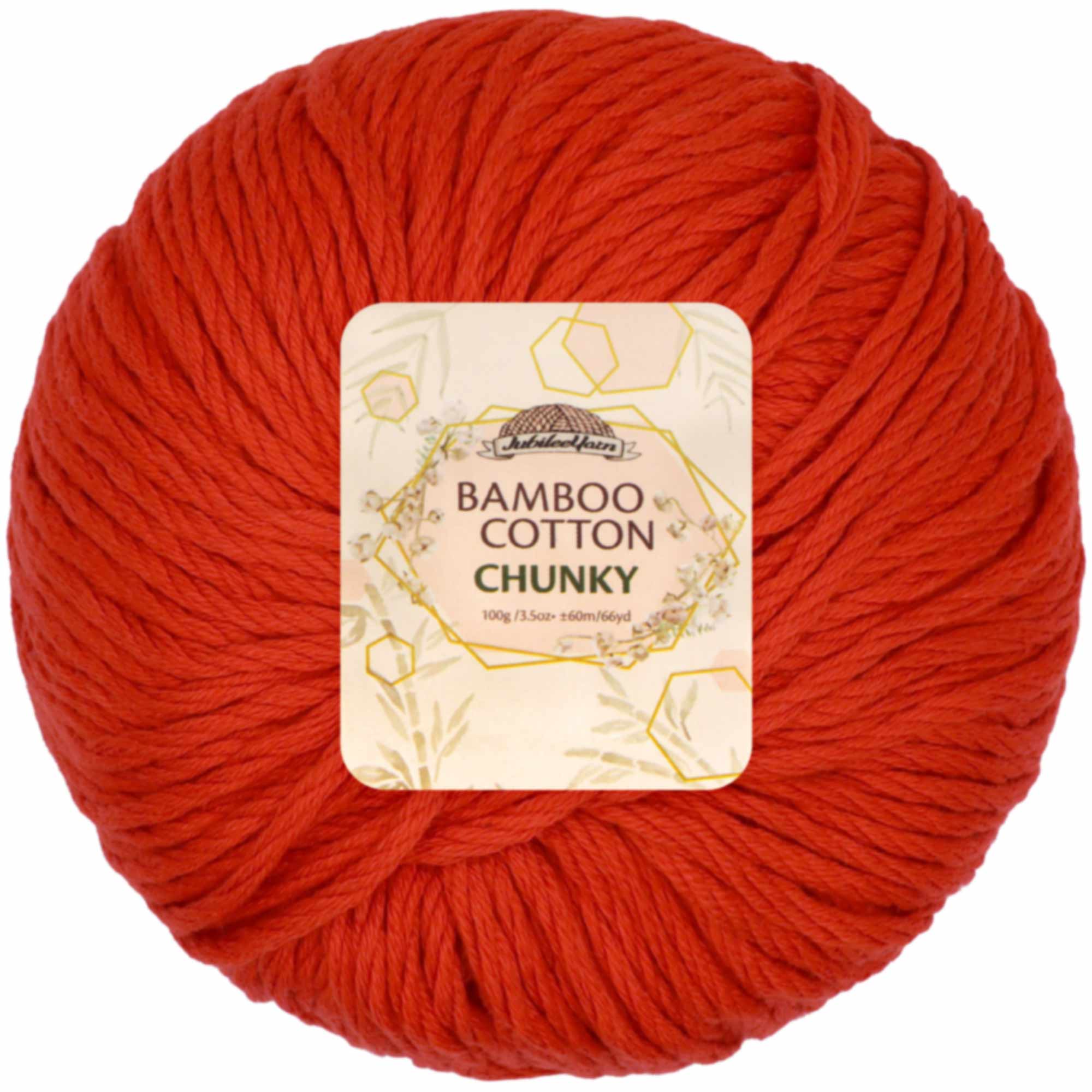 Bamboo Cotton Chunky Yarn: 4 Ball Packs - Image 39