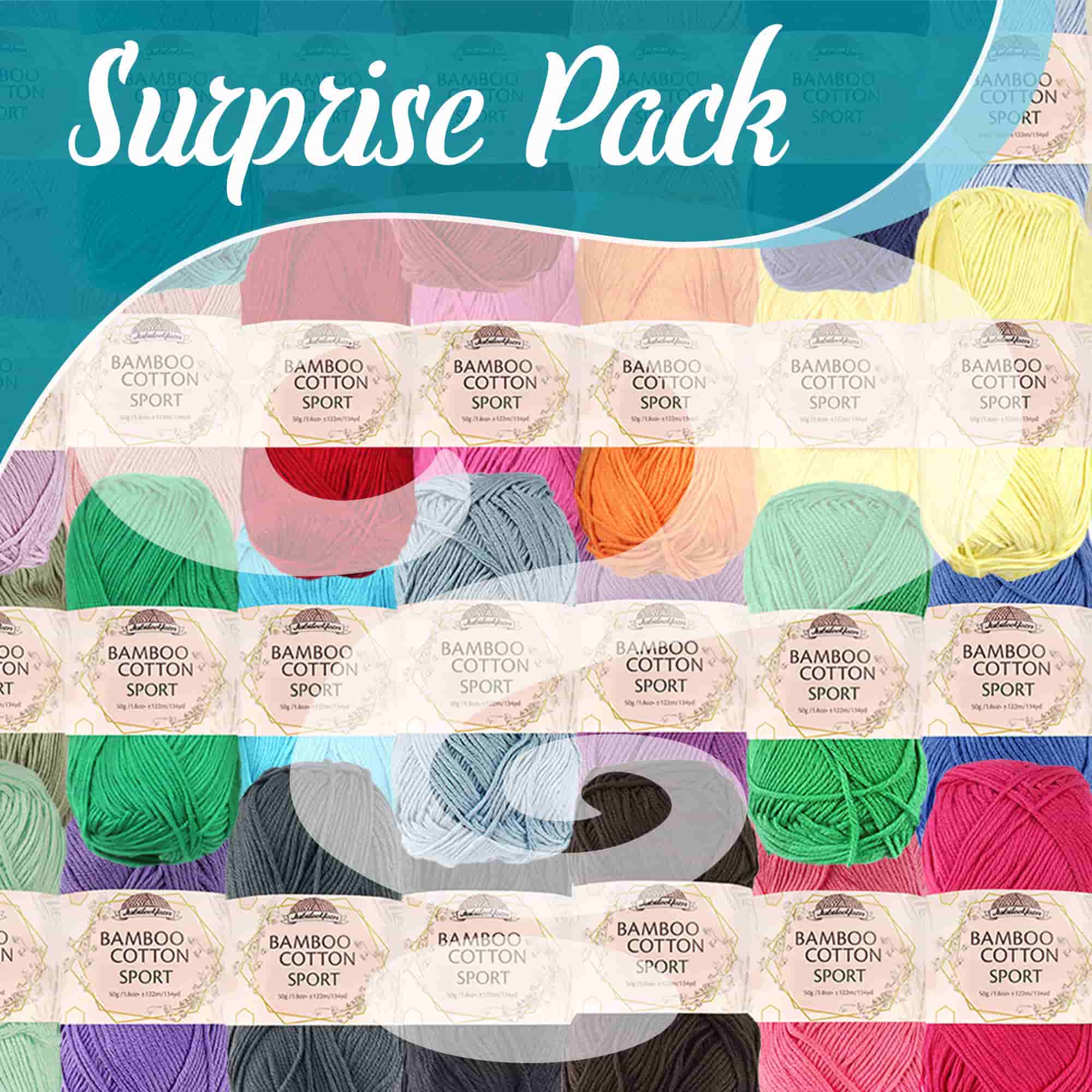 Bamboo Cotton Sport Yarn: 4 Skein Packs - Image 73
