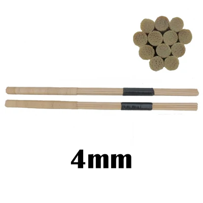 Rattan Grip Bamboo Drumsticks - Image 4