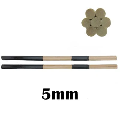 Tape Grip Bamboo Drumsticks - Image 5