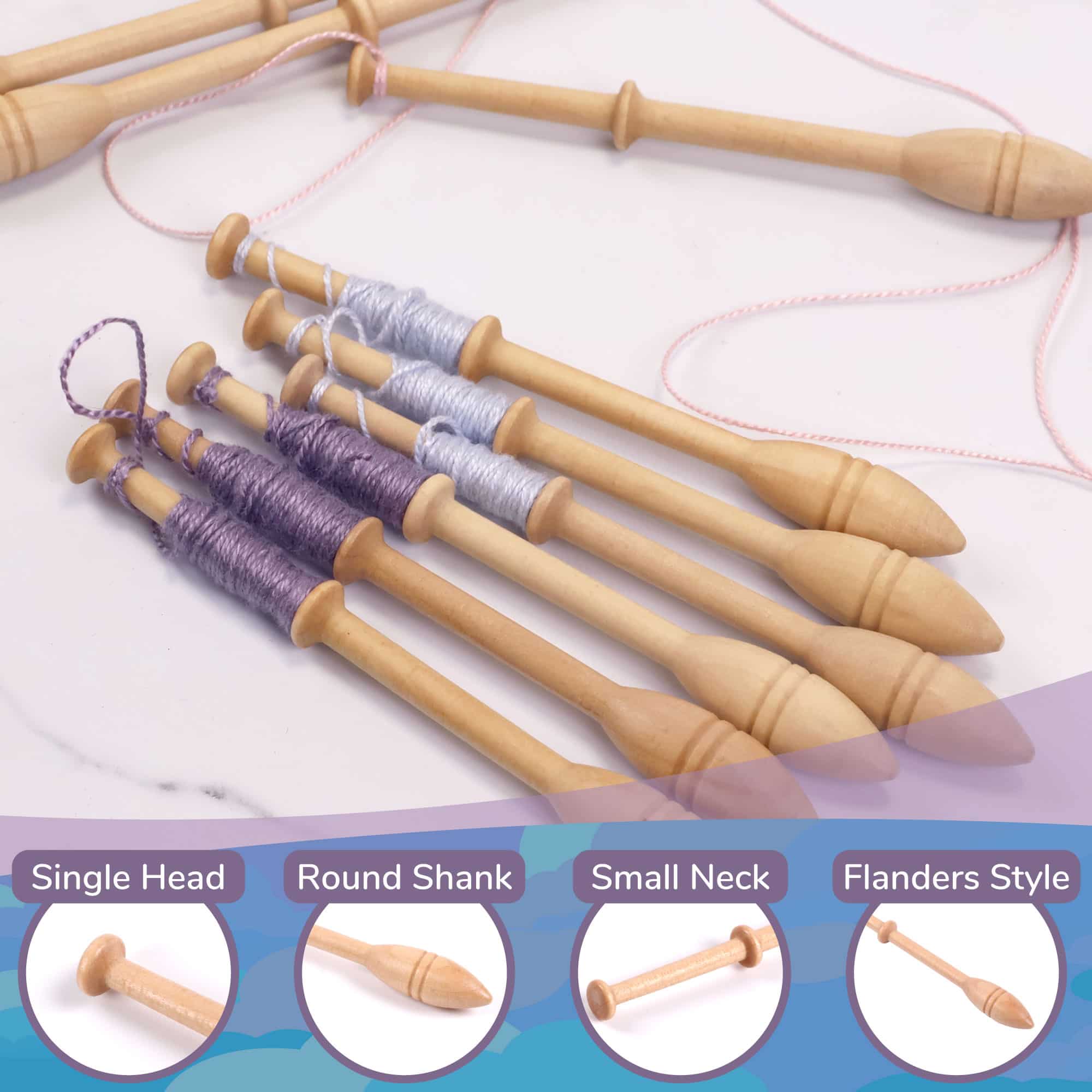 Bamboo Lace Bobbin Set - Image 6