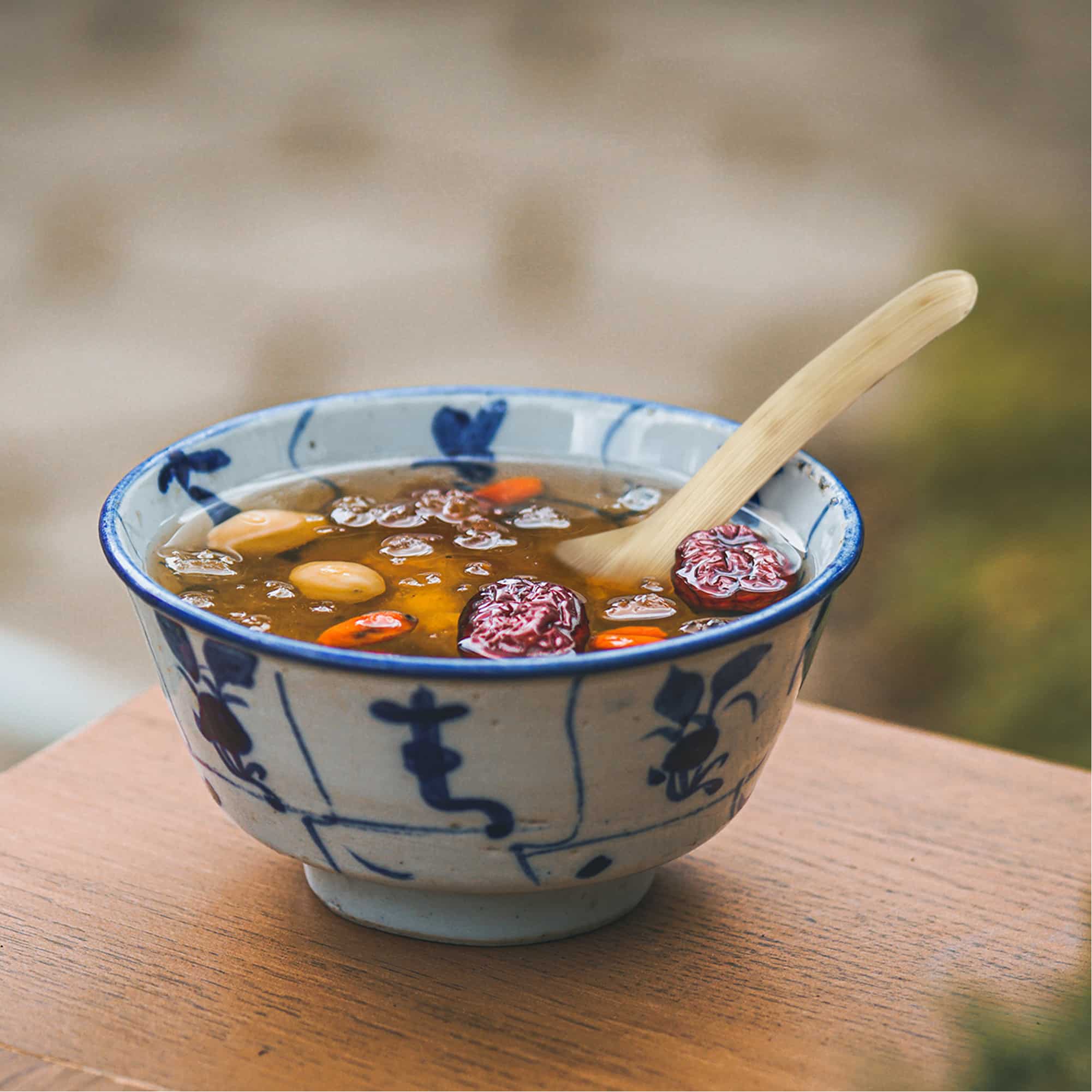 Bamboo Leaf Chinese Soup Spoon - Image 8