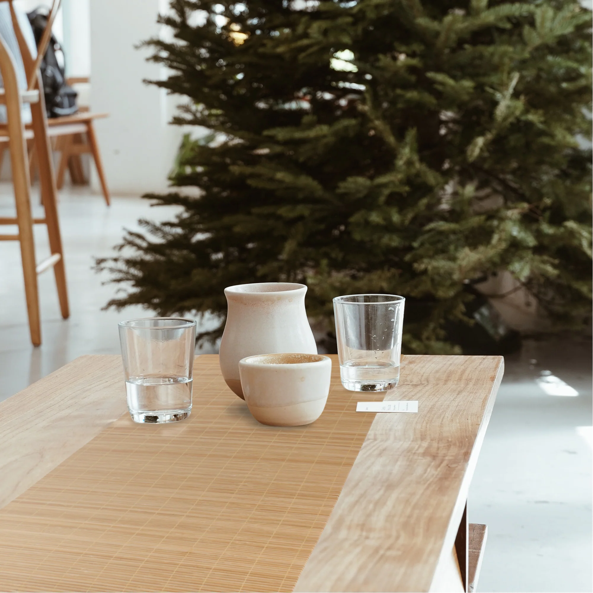 Bamboo Matchstick Table Runner - Image 2