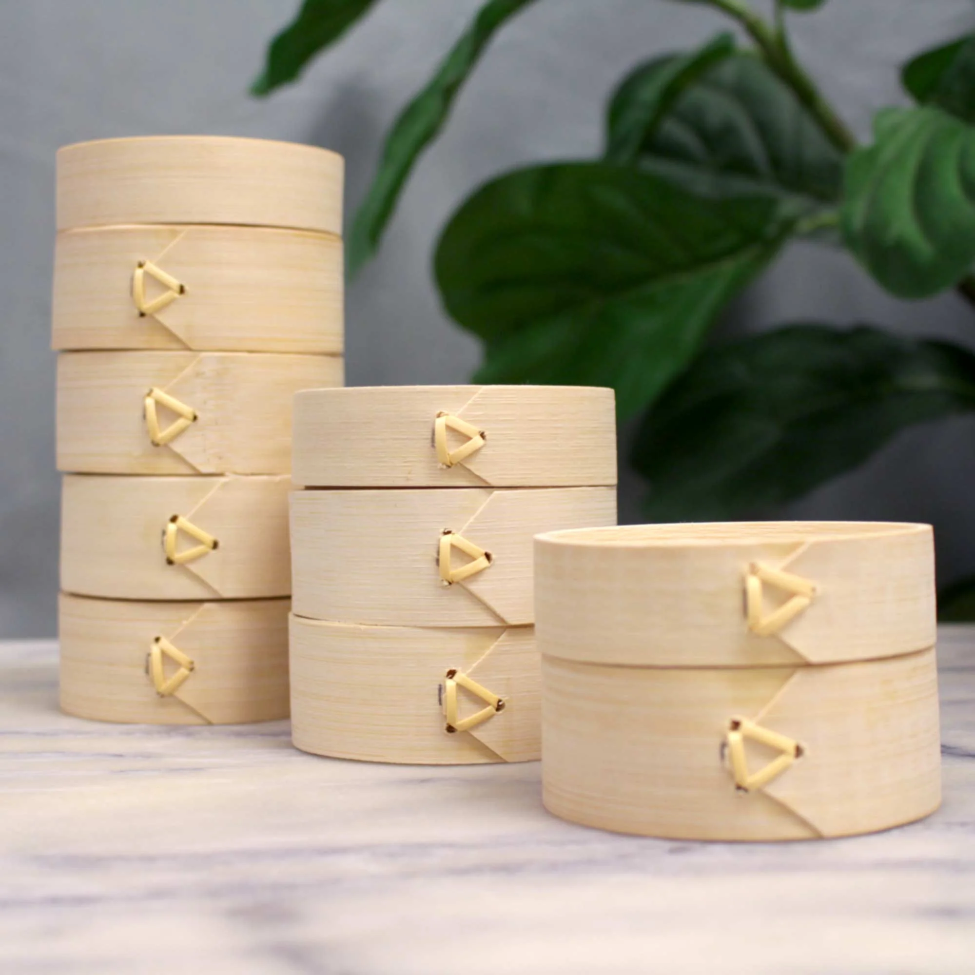 Bamboo Mini Steamer with Lid - Image 12
