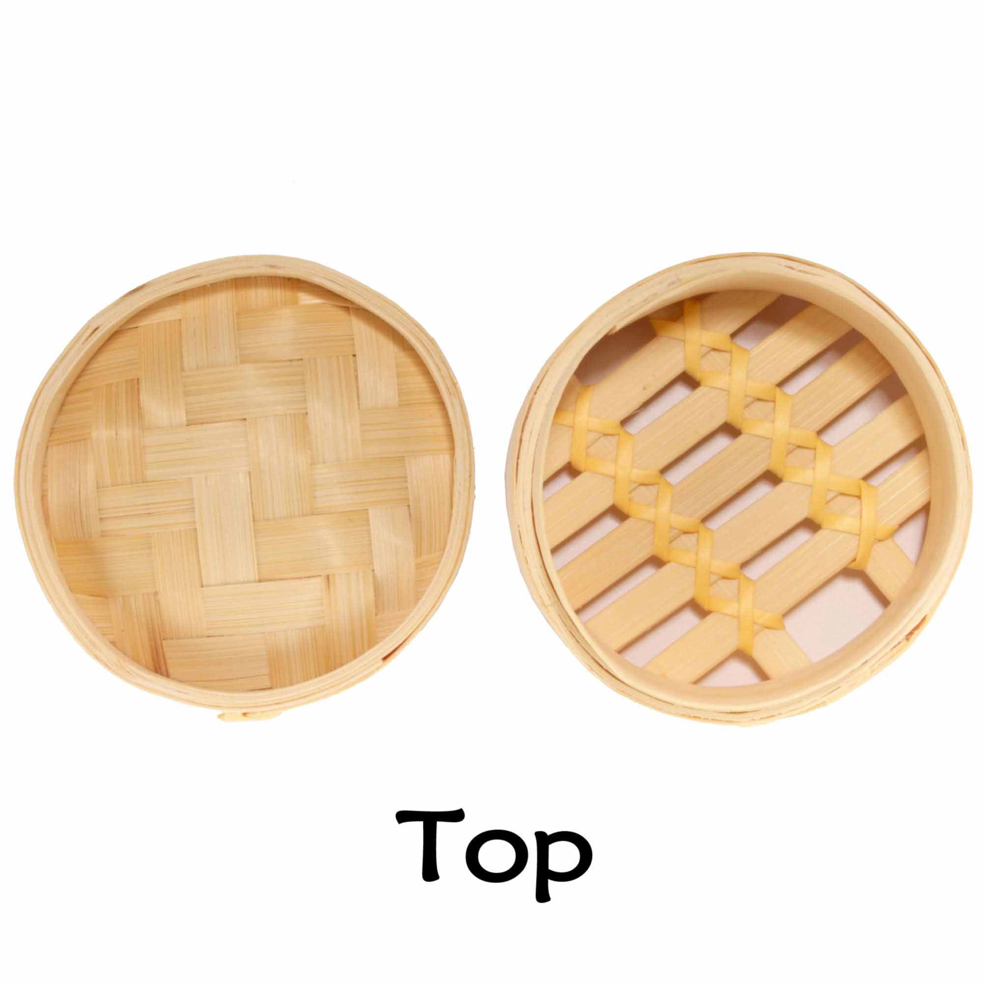 Bamboo Mini Steamer with Lid - Image 4