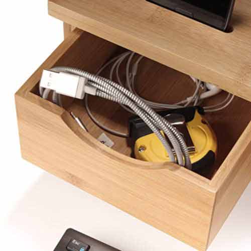 Bamboo Monitor Stand - Image 4