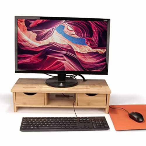 Bamboo Monitor Stand - Image 7