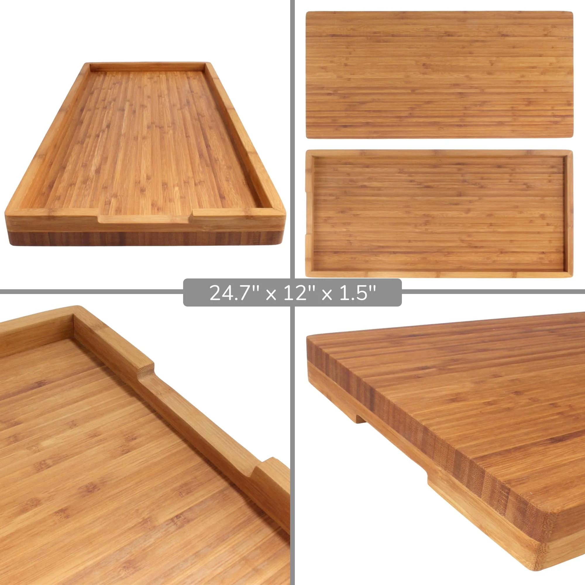 Stove Top Cover Range Burner Covers Bamboo Cutting Boards for Jenn Aire & Viking - Image 6