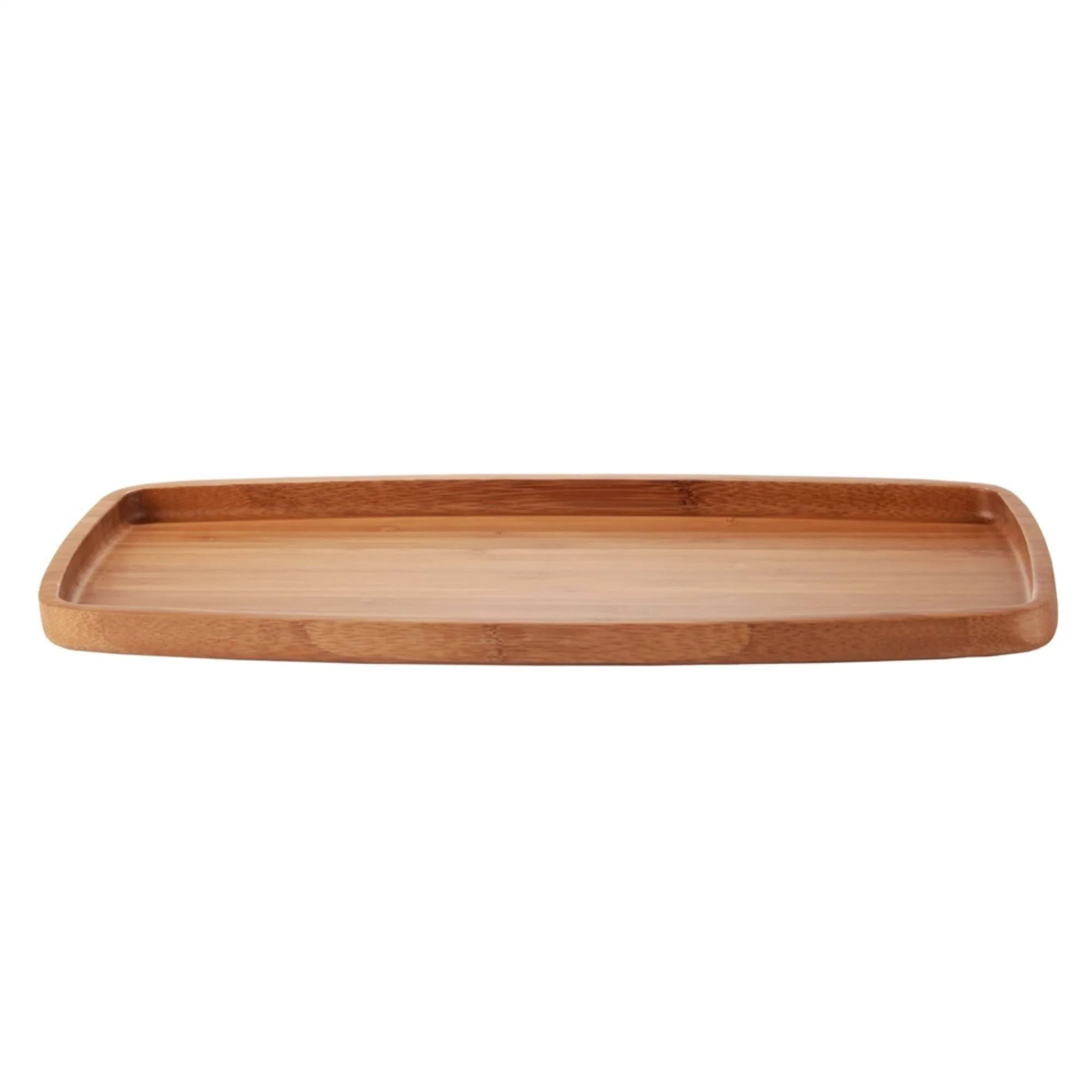 Bamboo Ecoware Reusable Dinnerware Rectangle Plate Tray - Image 3