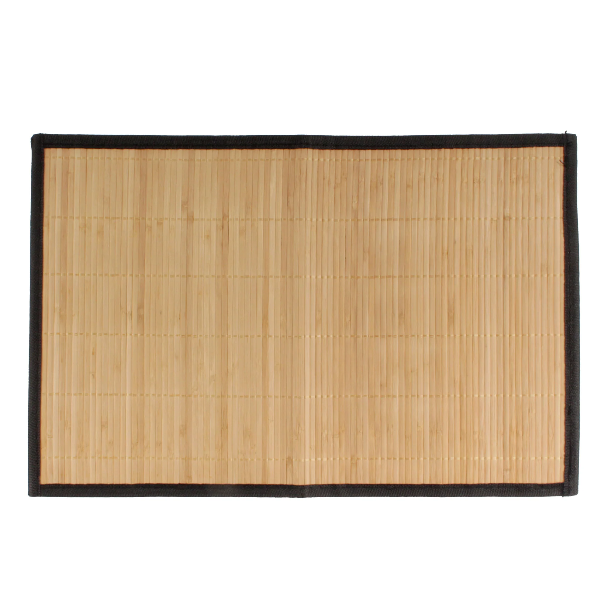 Bamboo Slat Placemats with Fabric Border - Image 8