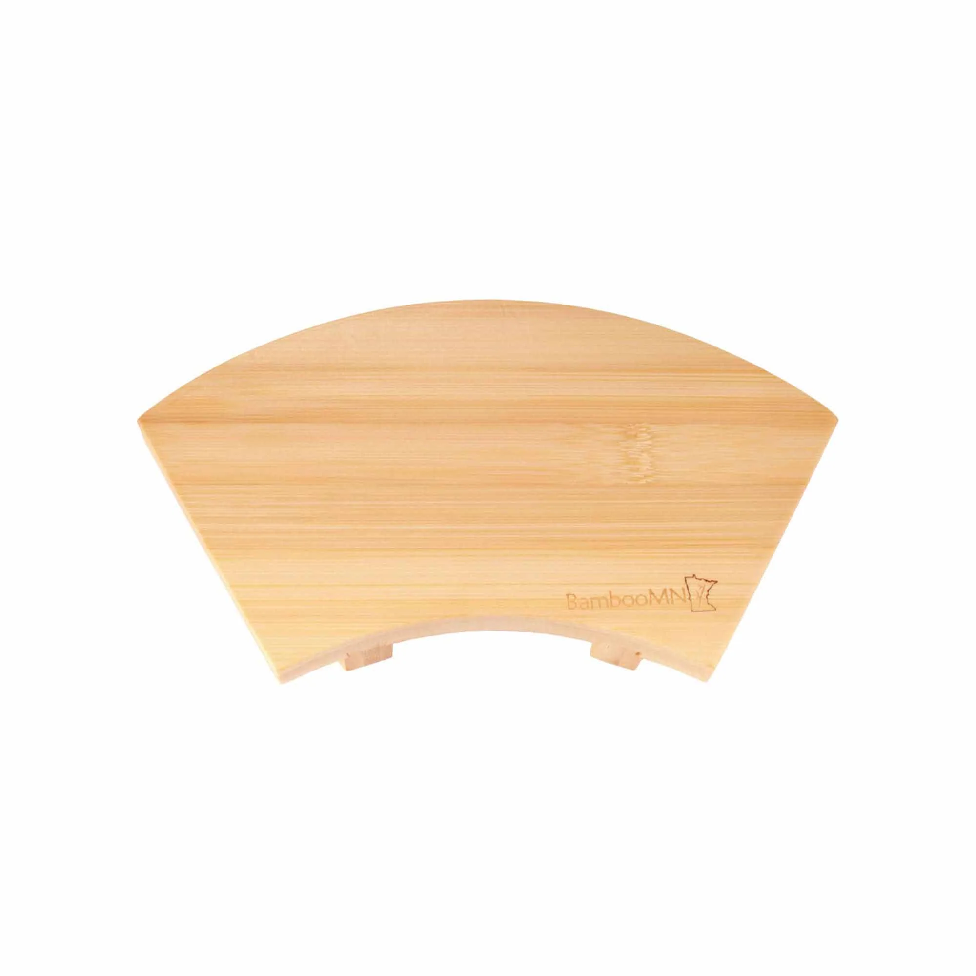 Bamboo Sushi Board Fan-Shape Serving Tray - Image 4