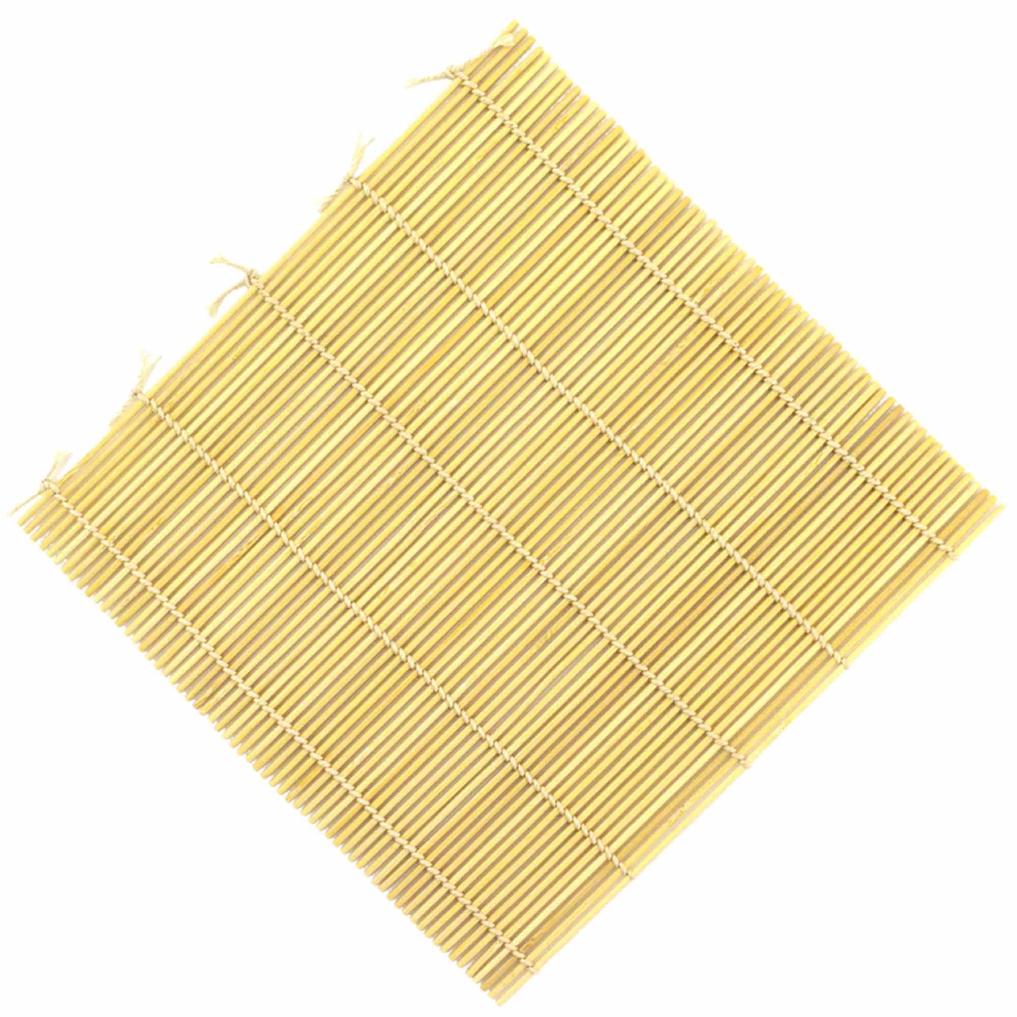 Bamboo Sushi Rolling Mats and Rice Paddles - Image 3